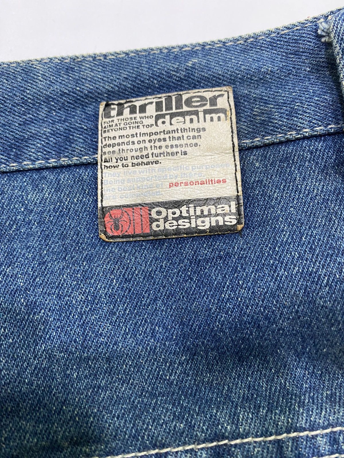 JNCO Thriller baggy jeans / hip hop rap Size US 33 - 19 Thumbnail