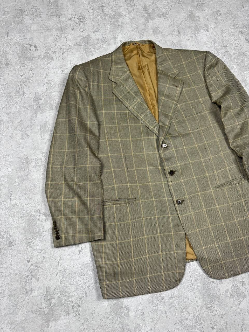 Brioni Brioni Traiano Wool Linen 3 Button Mens Blazer Size 56R Size 54R - 2 Thumbnail