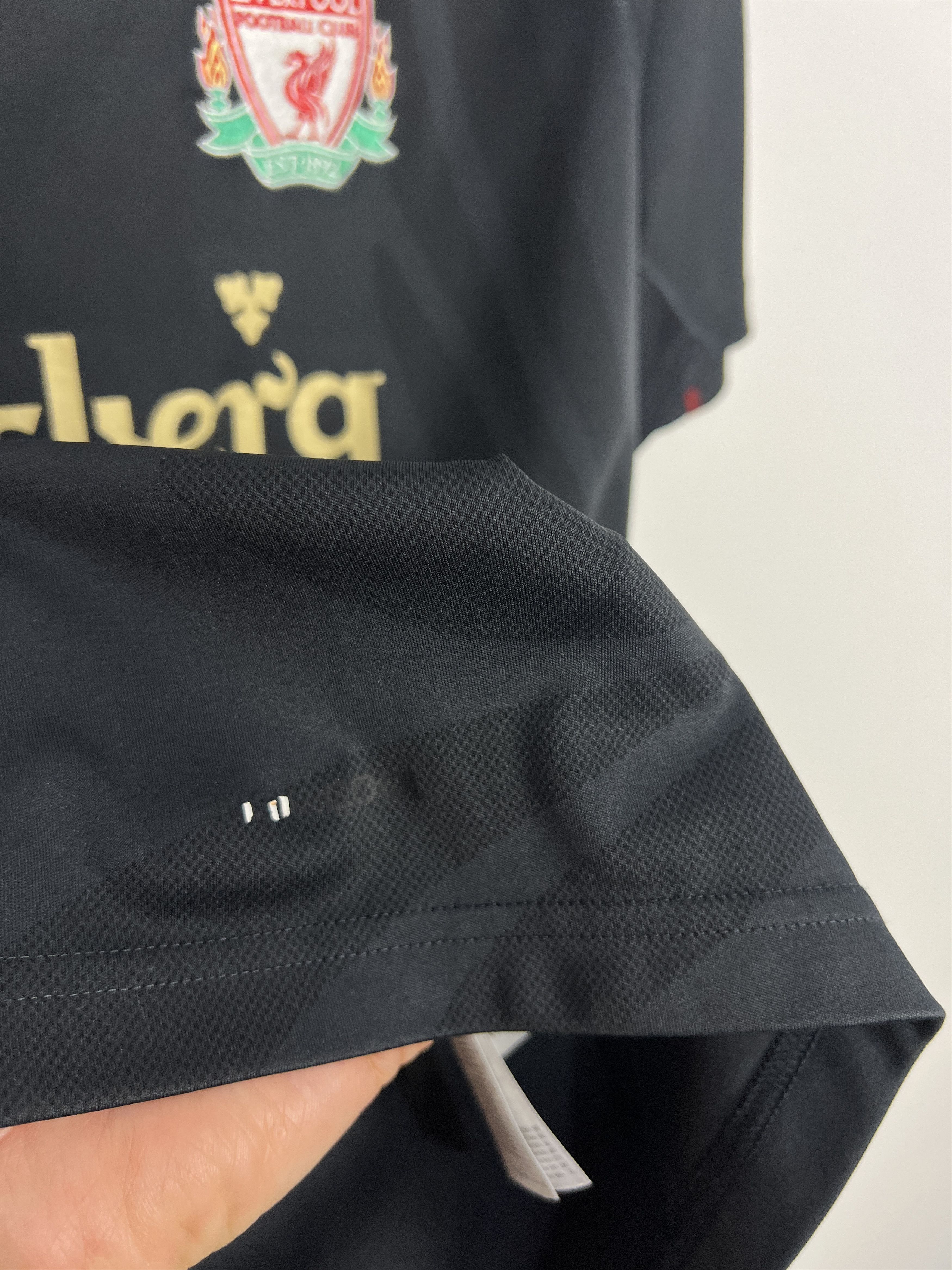 Adidas Liverpool Away football shirt 2009 Soccer Jersey Trikot Rare Size US S / EU 44-46 / 1 - 4 Thumbnail
