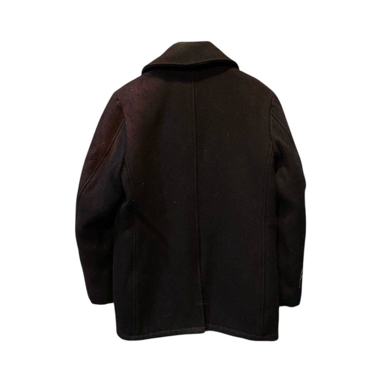 Schott Vtg Schott U.S 740N Pea Coat Wool Jacket - USA 38 Size US S / EU 44-46 / 1 - 2 Thumbnail