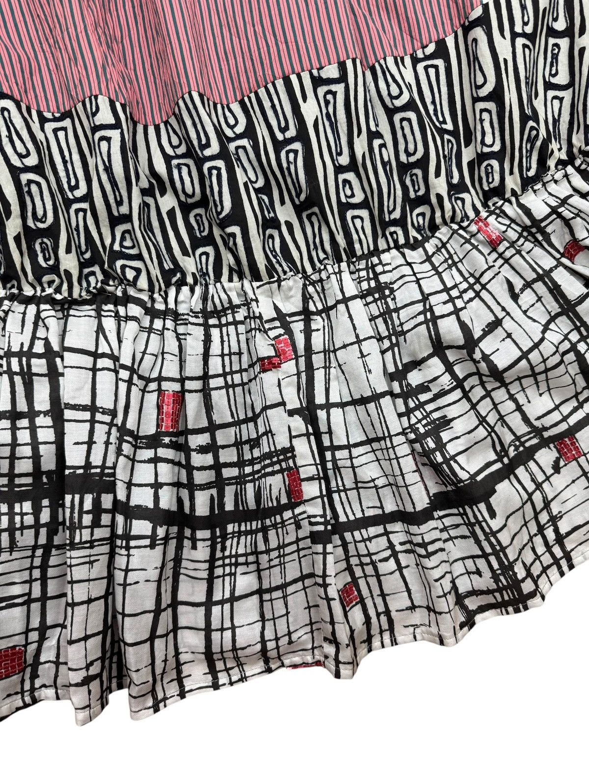 Other Save The Queen Maxi Pleated Dress Multicolor Cotton size XL Size XL / US 12-14 / IT 48-50 - 9 Thumbnail