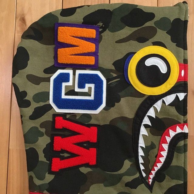 Bape × Hebru Brantley BAPE × HEBRU BRANTLEY FLYBOY Shark Full Zip Hoodie APE Size US XL / EU 56 / 4 - 3 Thumbnail