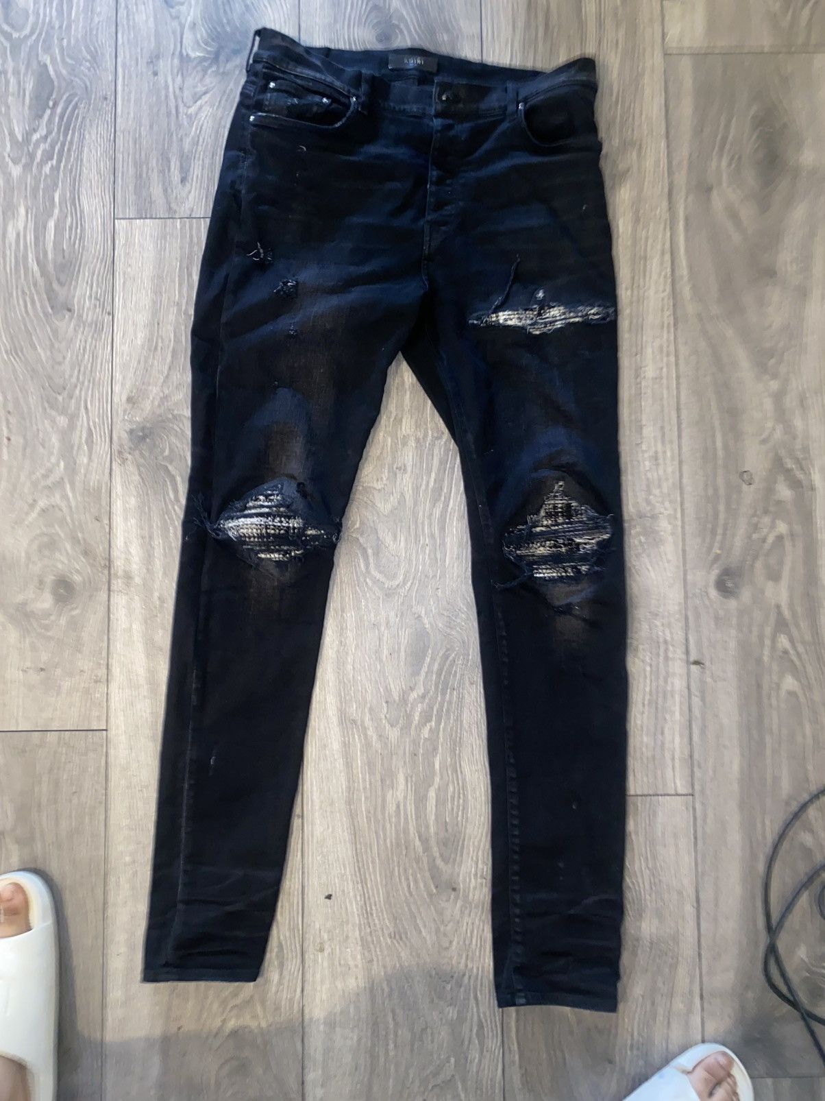 Amiri Amiri jeans mx1 zebra patch Size US 36 / EU 52 - 1 Thumbnail
