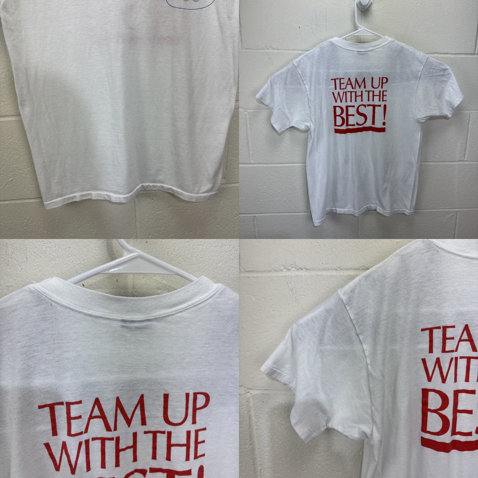 Vintage VINTAGE 1988 Merrill Lynch US Olympic Team T-Shirt Men Size Large White Graphic Print 80s Sports Size US L / EU 52-54 / 3 - 8 Thumbnail