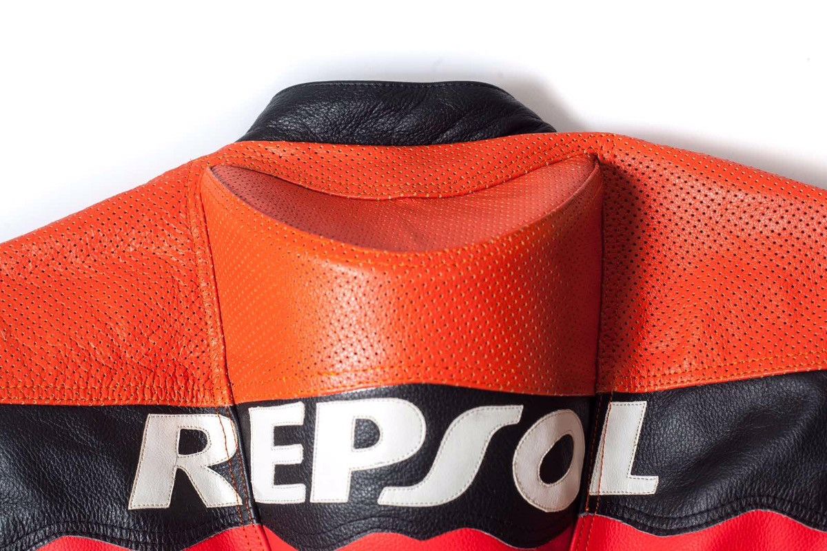 Honda Honda Repsol Vintage Leather Biker Jacket Size L Size US L / EU 52-54 / 3 - 18 Thumbnail