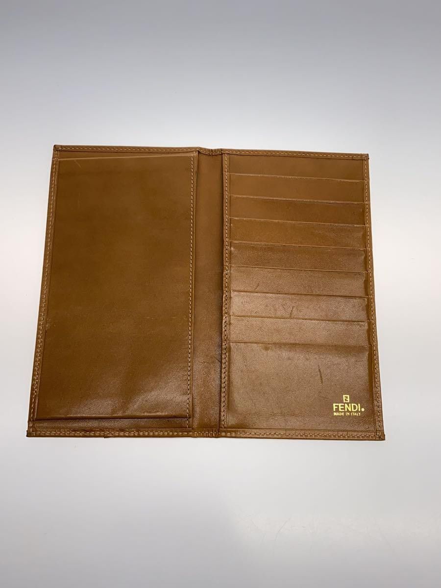 Fendi Fendi Leather Long Wallet Brown Size ONE SIZE - 4 Thumbnail