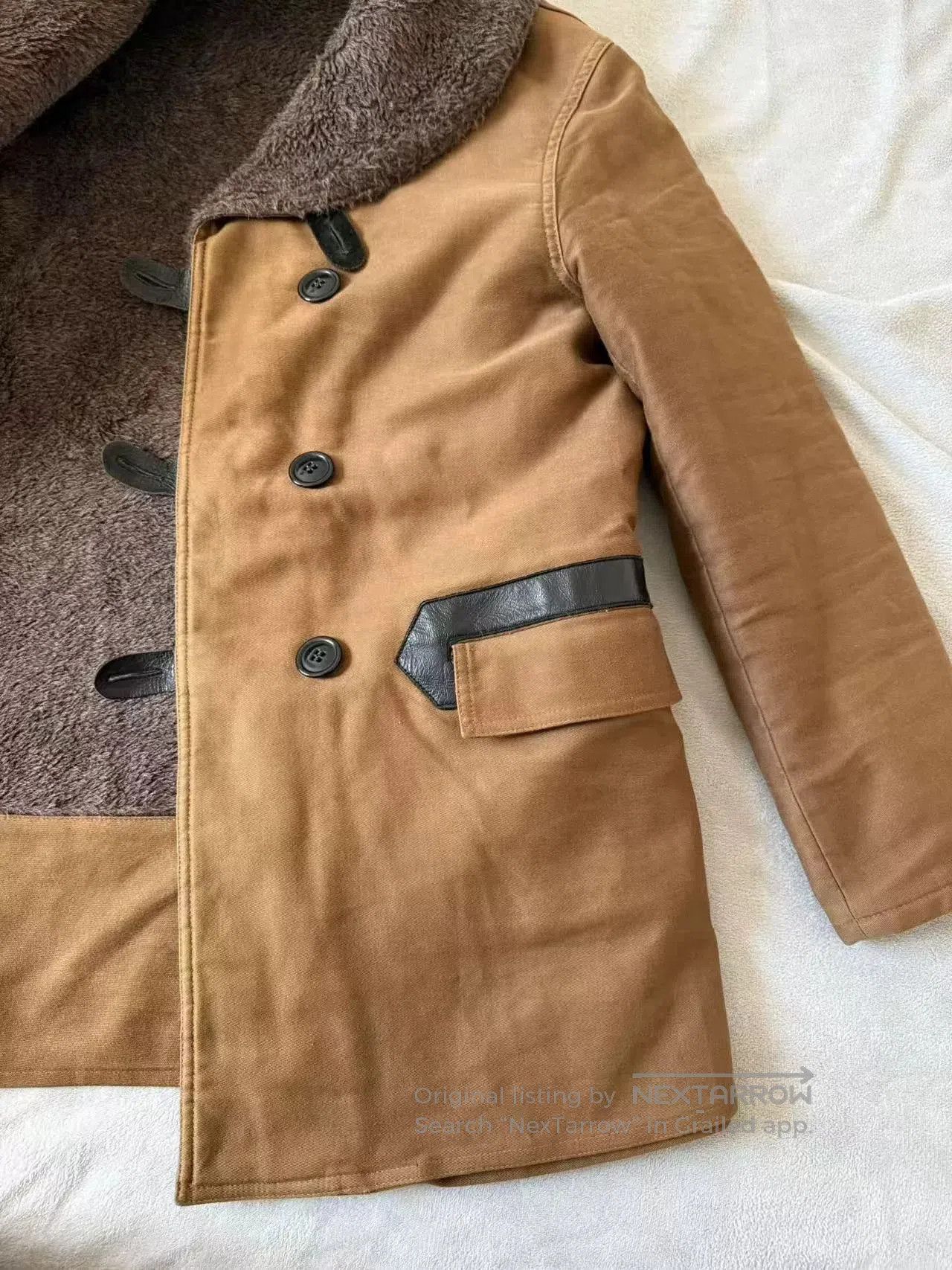 At Last & Co TWC 38 Size Overcoat with Waterproof Layer. Size US L / EU 52-54 / 3 - 3 Thumbnail