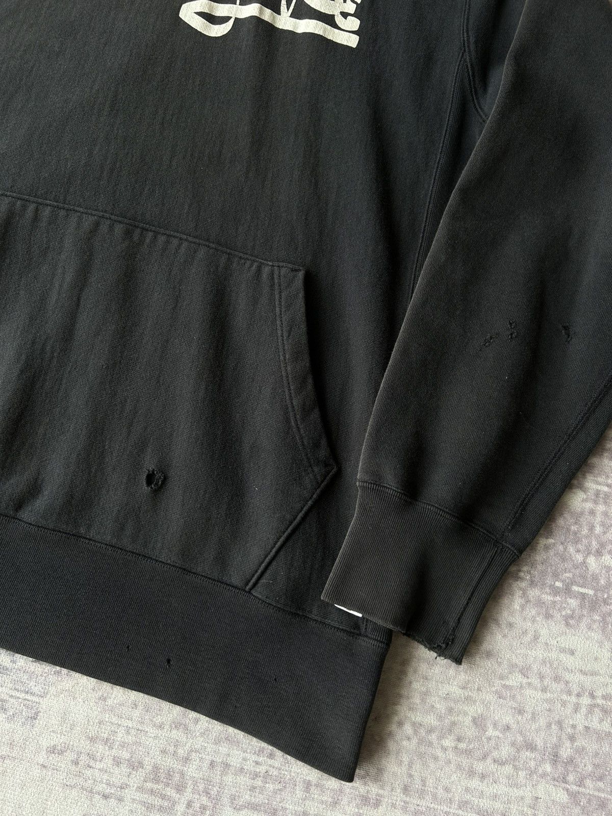 Bape × Futura Bape Futura Distressed Hoodie Size US L / EU 52-54 / 3 - 12 Thumbnail