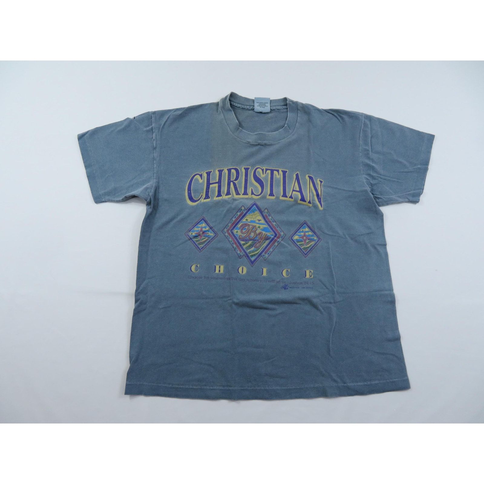 Anvil Christian By Choice University Style Graphic T-shirt L 90s Size US L / EU 52-54 / 3 - 1 Thumbnail