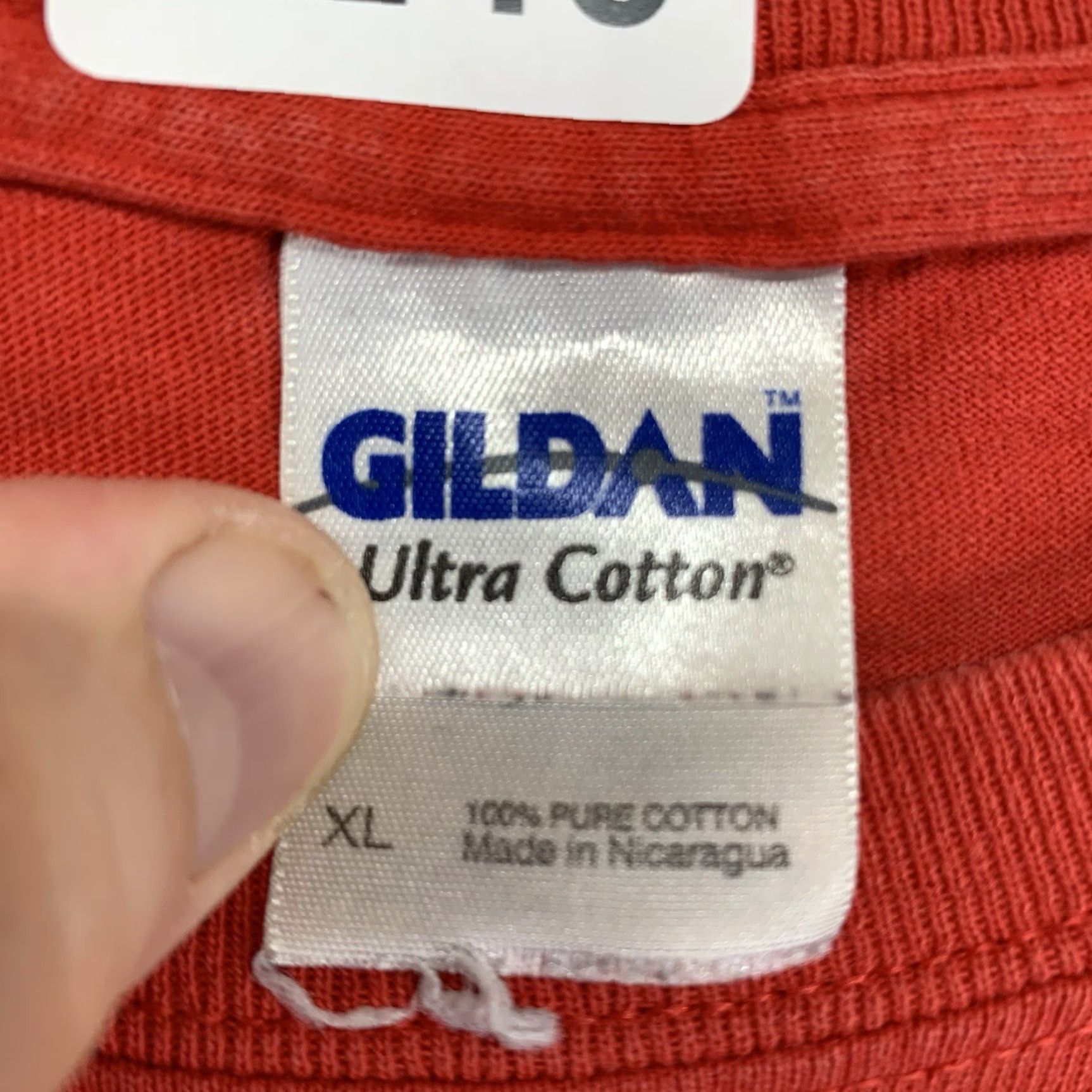 Gildan VINTAGE Gildan USMC T-Shirt Mens Size XL Cotton Red Graphic Marine US 1st Recruit Battalion Size US XL / EU 56 / 4 - 6 Thumbnail
