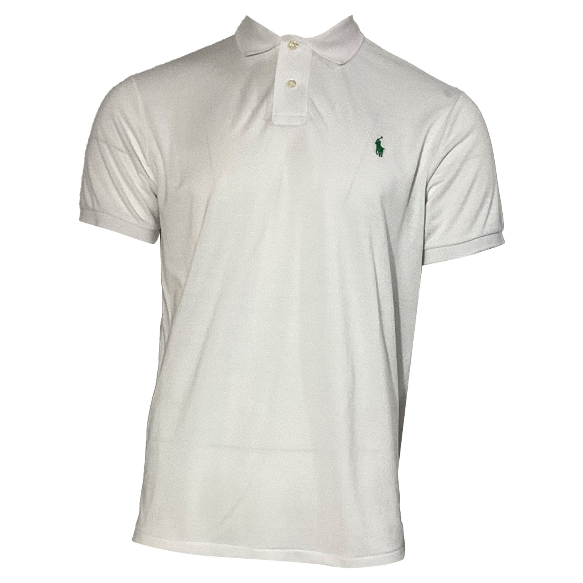 Polo Ralph Lauren Polo Ralph Lauren Embroidered Polo Shirt in White Cotton Size US XL / EU 56 / 4 - 1 Thumbnail