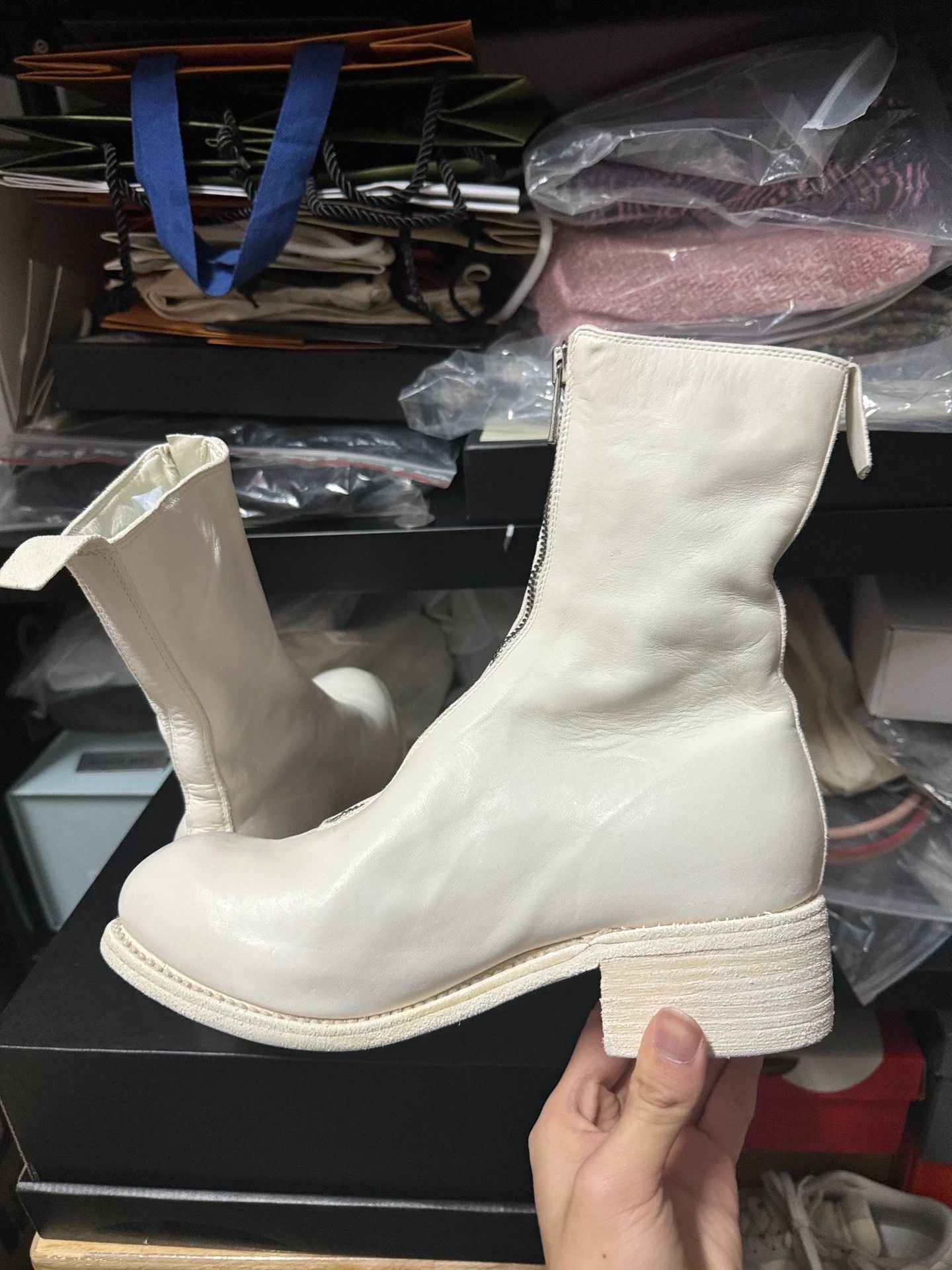 Guidi Guidi PL2 White 37.5 MINT Size US 7 / IT 37 - 6 Thumbnail