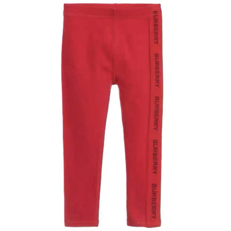 Burberry Burberry Red Cotton Casual Pants for Women Size 40" / US 18 - 1 Thumbnail