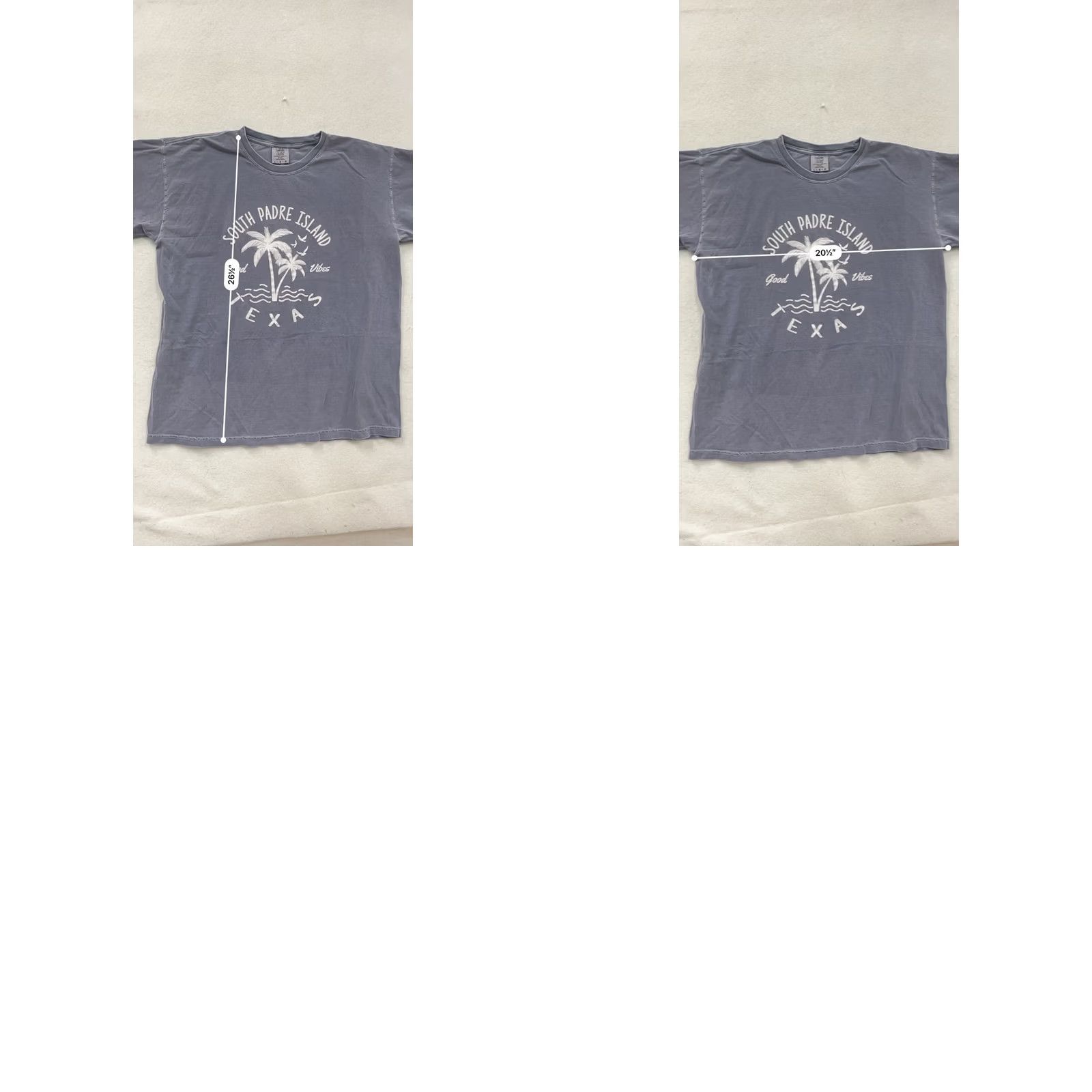 Comfort Colors South Padre Island Graphic Shirt Large Comfort Colors #8814 Size US L / EU 52-54 / 3 - 8 Thumbnail