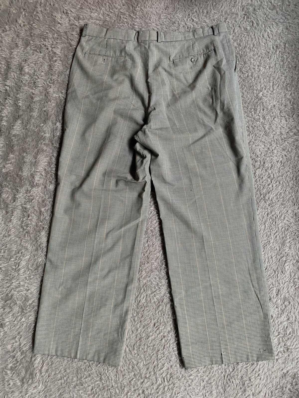 Saint Laurent Paris Vintage yves saint laurent plaid trousers pant Size US 37 - 14 Thumbnail