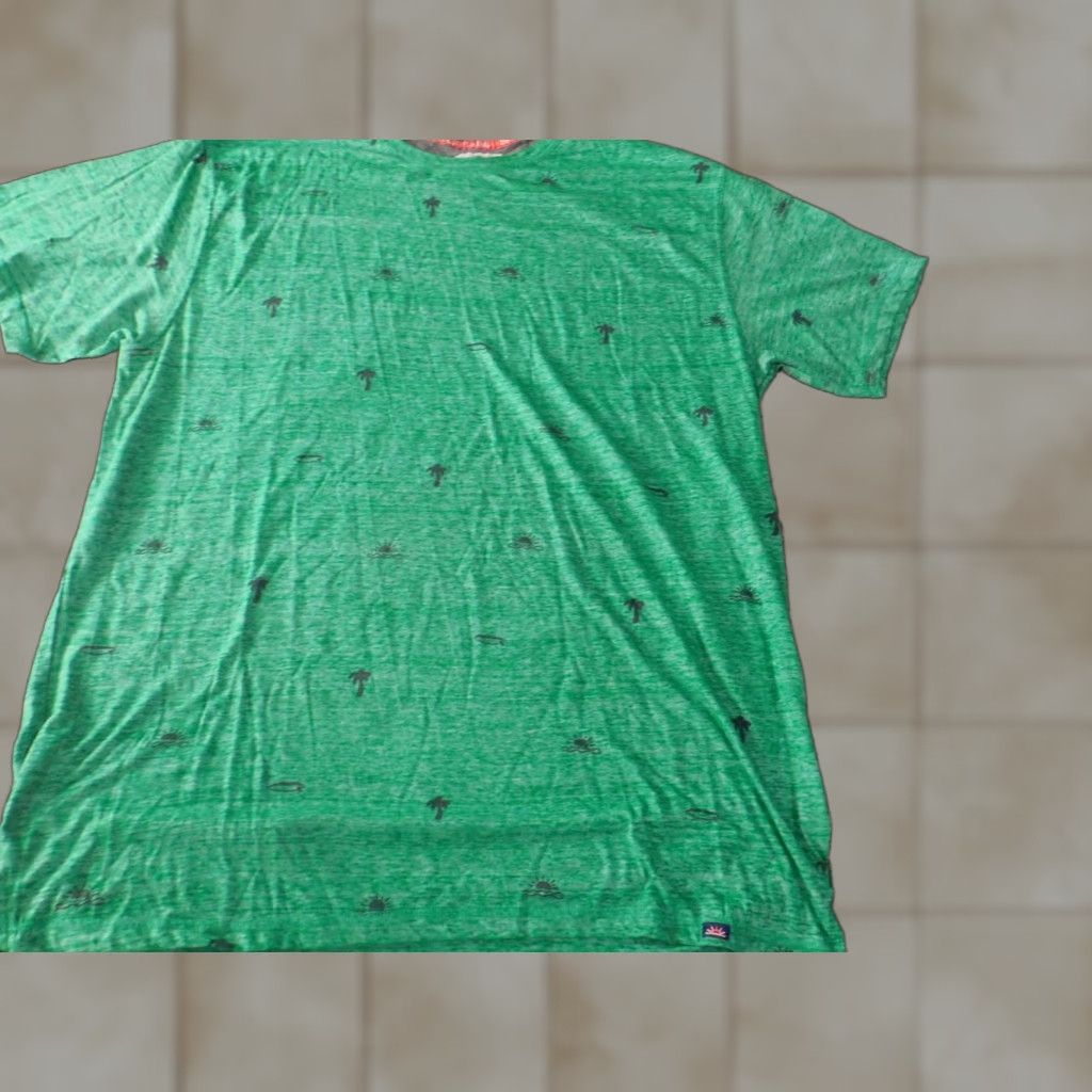Vintage Ditch Plains Shirt 2XL Green Crew Neck Short Sleeve Cotton Knit Logo T-Shirt Mens Classic Vintage: No? Size US XXL / EU 58 / 5 - 1 Thumbnail