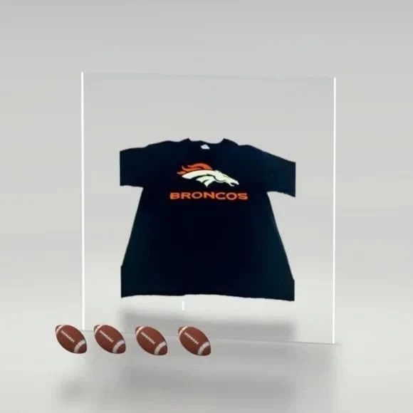Other Denver Broncos Blue Short Sleeve T-Shirt | NFL Team Fan Tee Size US L / EU 52-54 / 3 - 5 Thumbnail