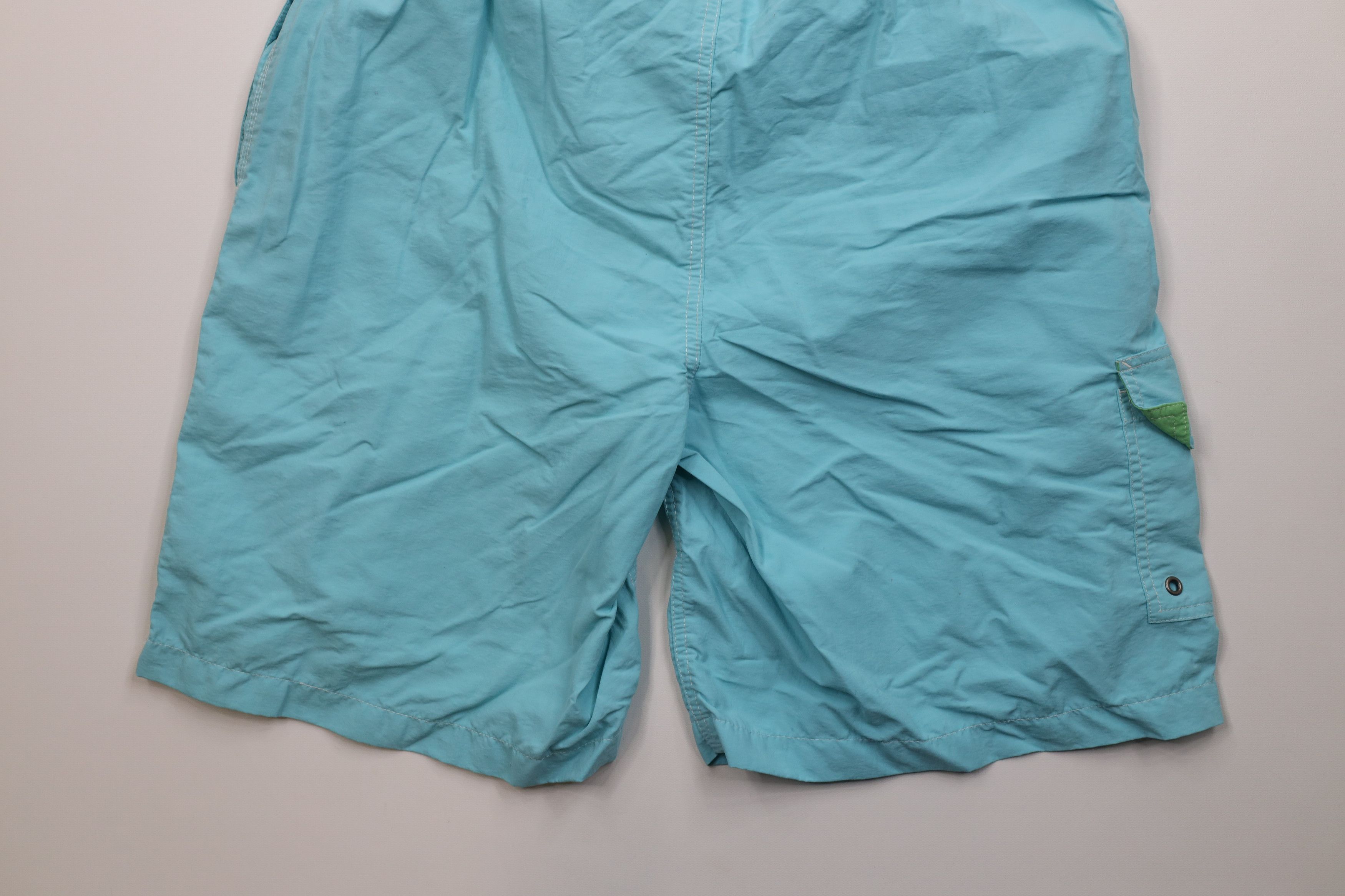 Polo Ralph Lauren Vintage Ralph Lauren Spell Out Lined Shorts Swim Trunks Blue Size US 32 / EU 48 - 11 Thumbnail