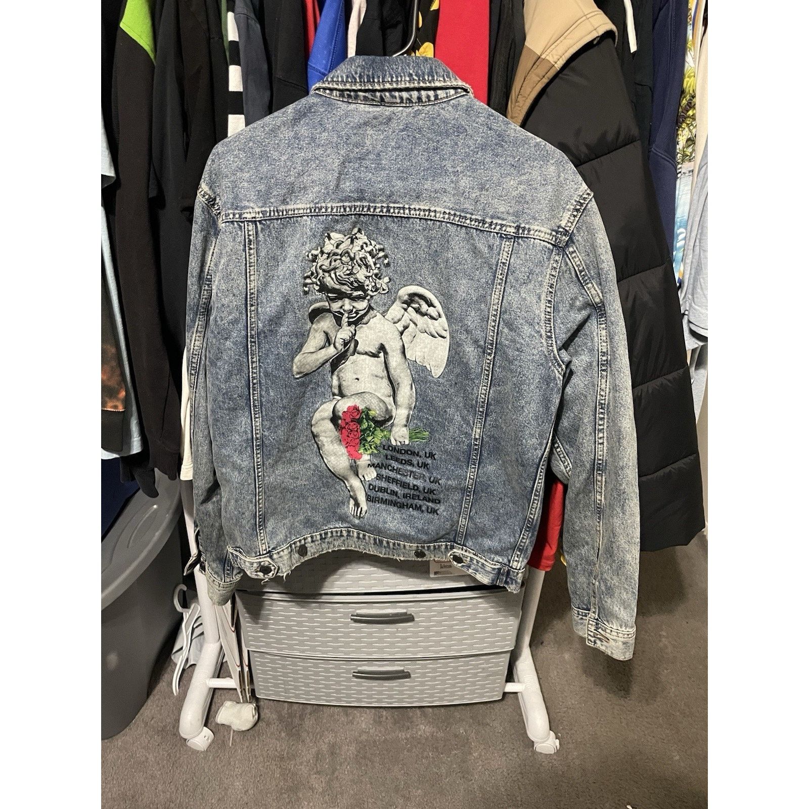 H&M Size M-Rare Young Thug Denim YSL Limited H&M jacket Mens Size US M / EU 48-50 / 2 - 2 Thumbnail