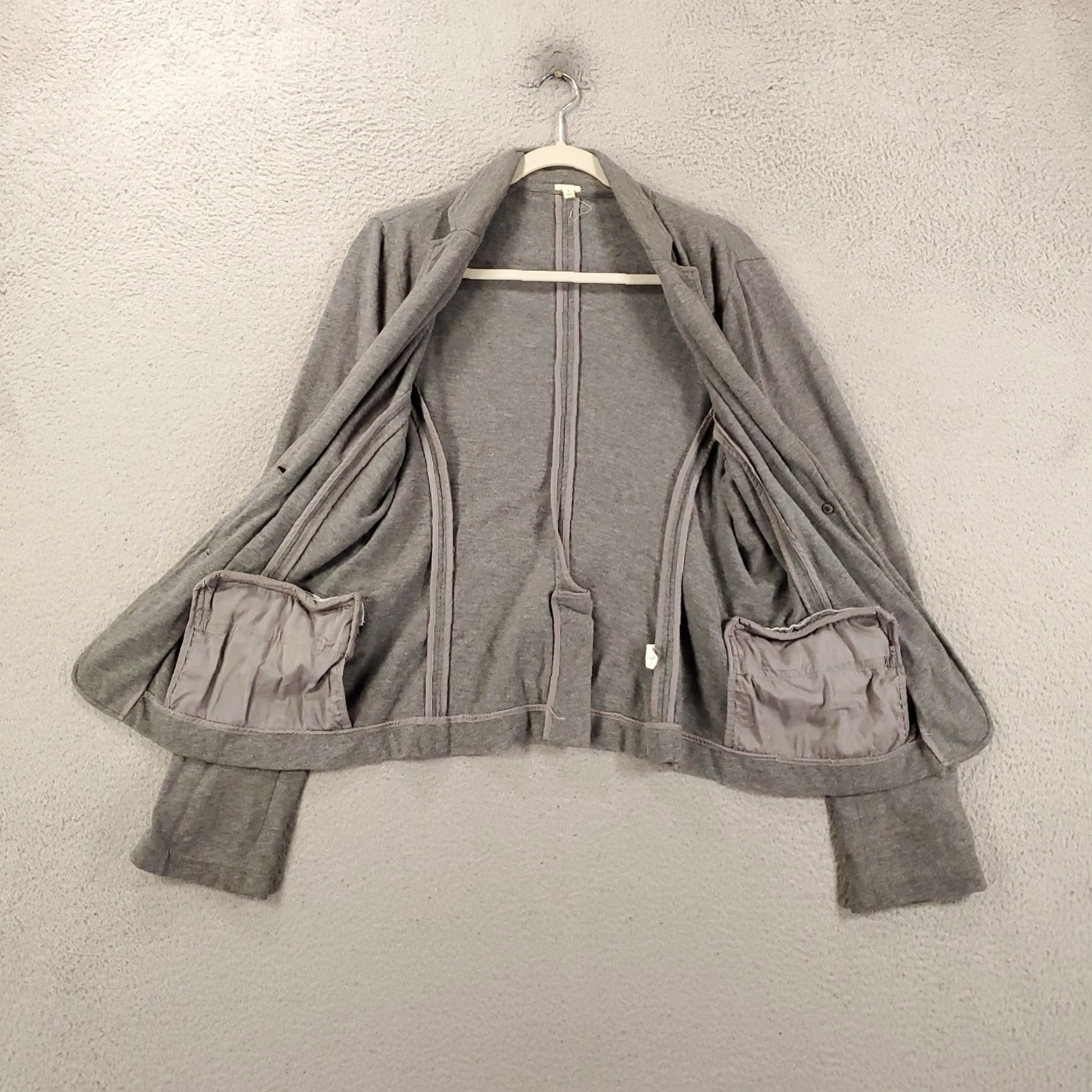 J.Crew J.CREW Cardigan Sweater Womens Large Gray Button Up Long Sleeve Preppy Classic Size L / US 10 / IT 46 - 3 Thumbnail