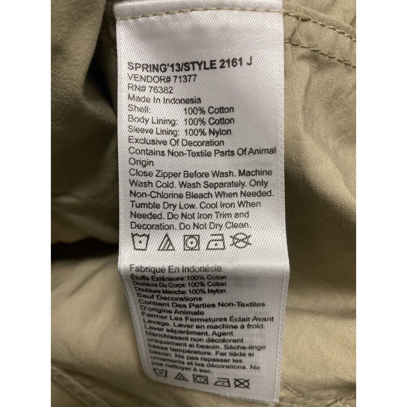Timberland Timberland Earthkeepers Jacket Women XS Beige Coat Size XS / US 0-2 / IT 36-38 - 4 Thumbnail