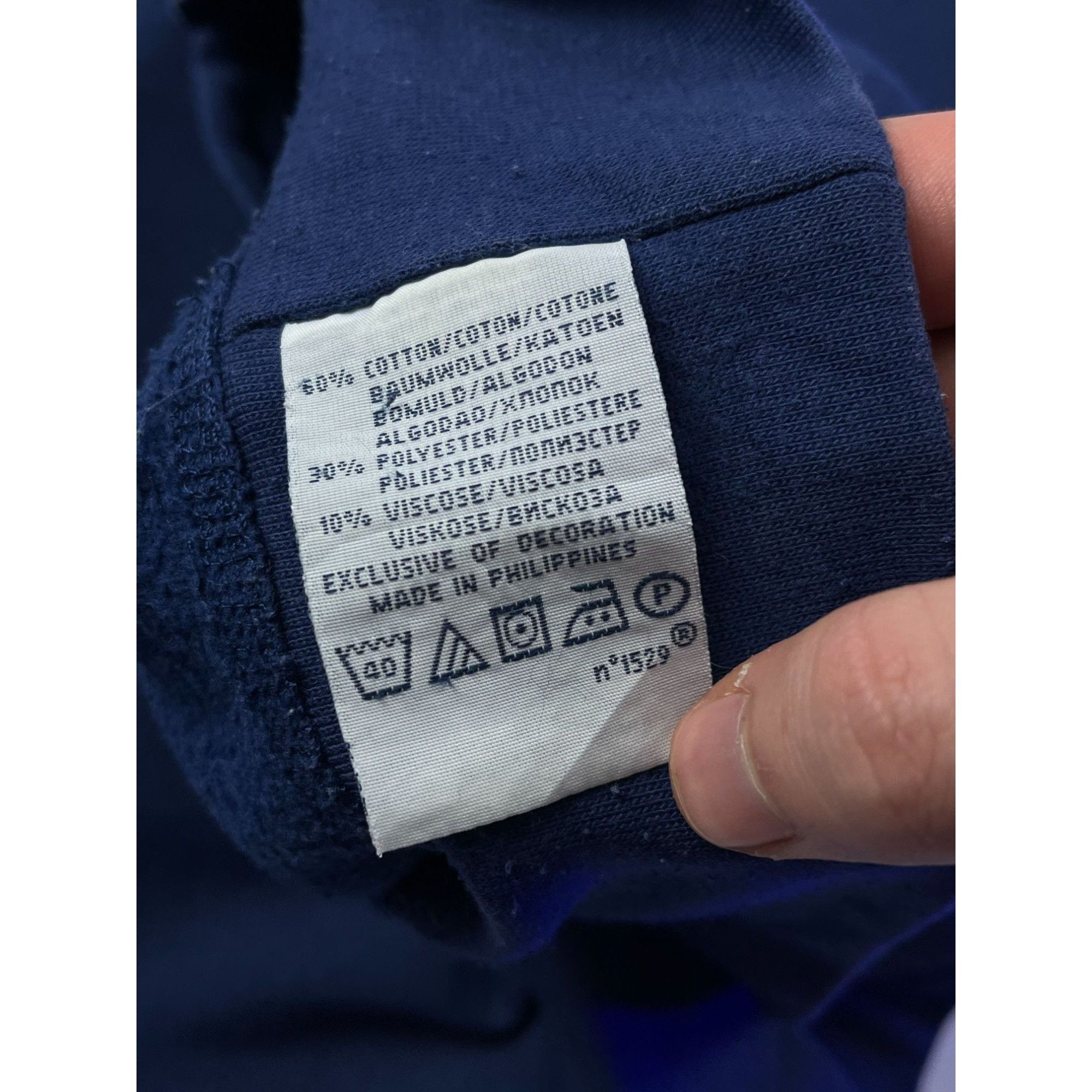 Ralph Lauren × Vintage Polo Ralph Lauren Navy Blue Crewneck Sweatshirt Size US M / EU 48-50 / 2 - 5 Thumbnail