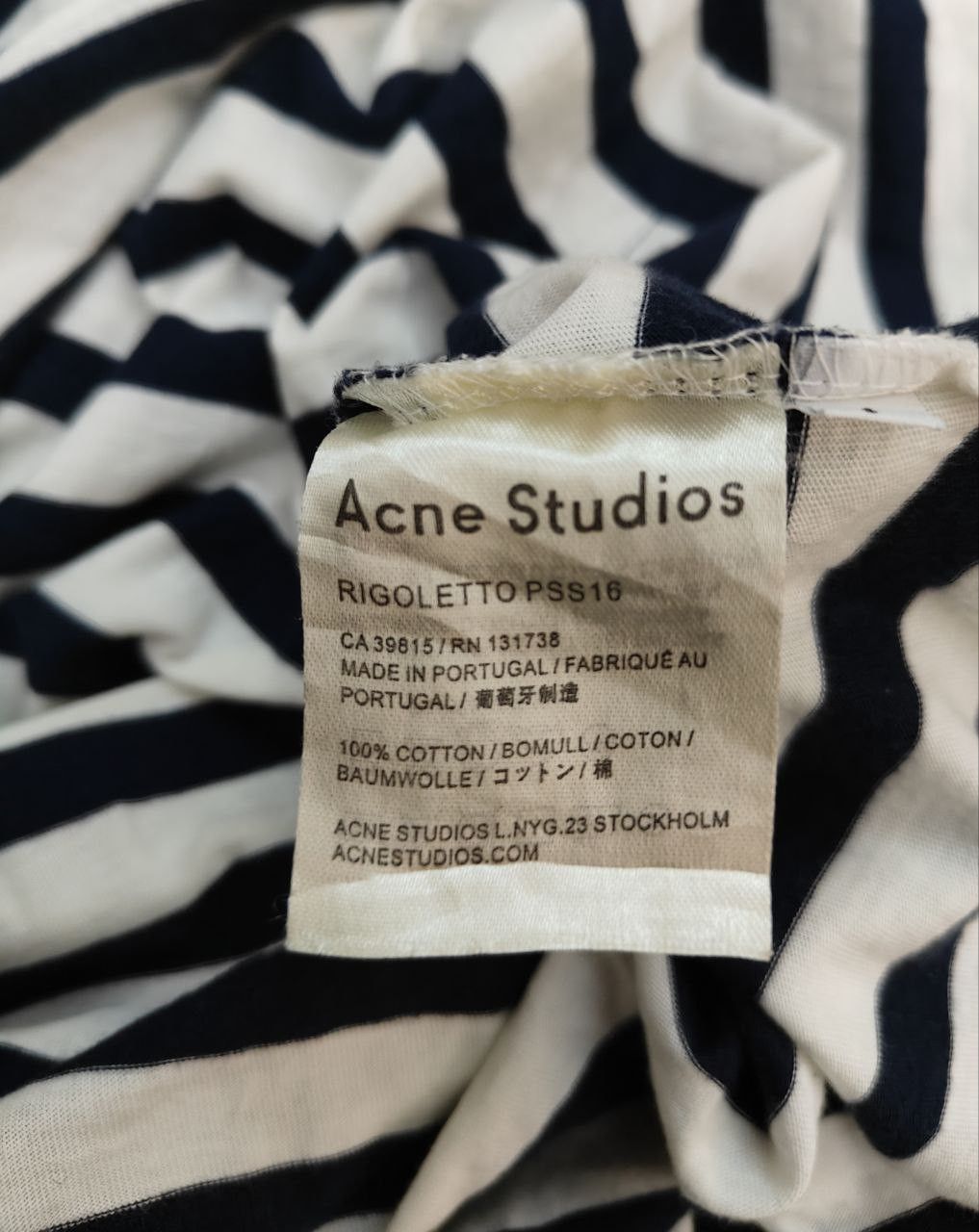 Acne Studios Acne Studios Stripes T Size S / US 4 / IT 40 - 7 Thumbnail
