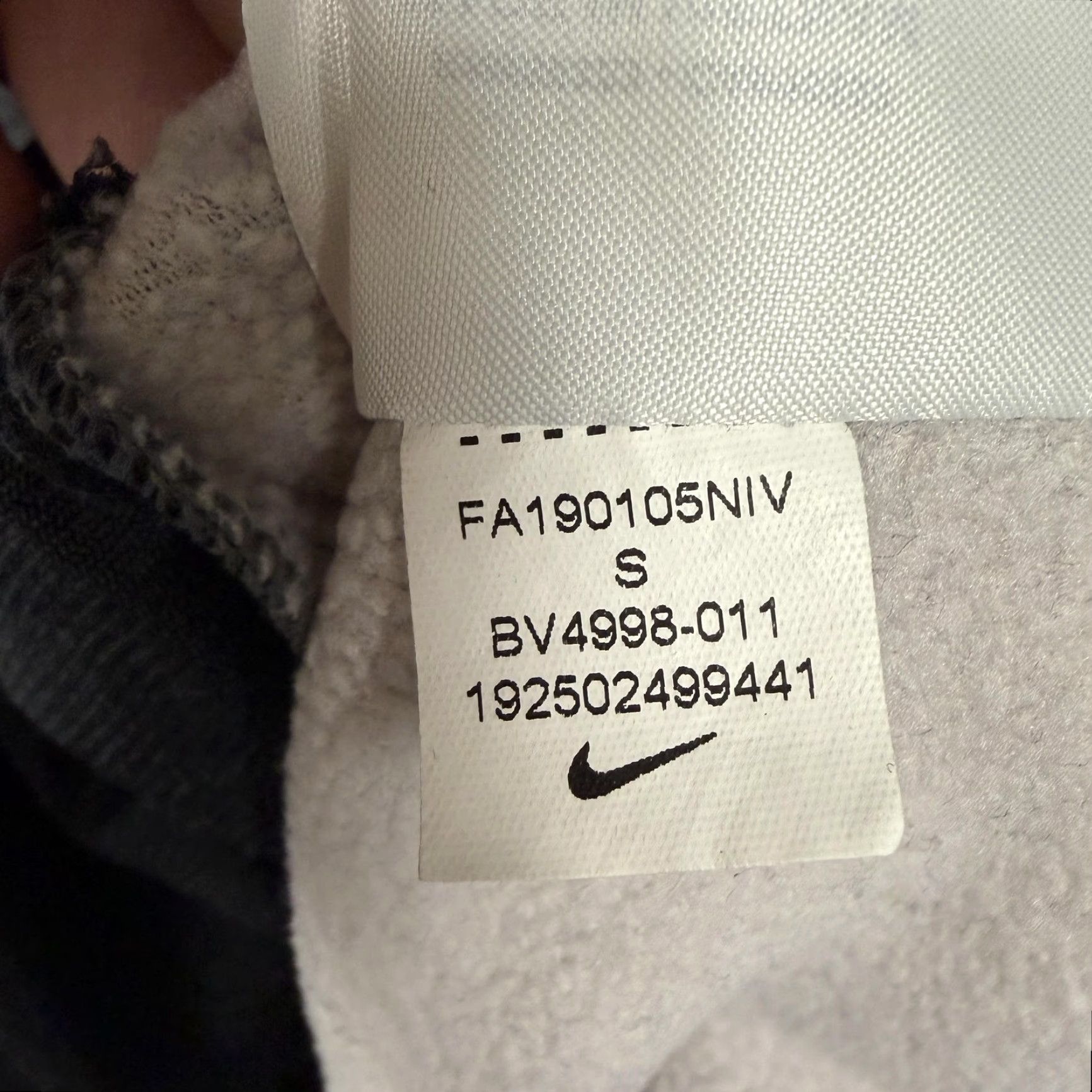 Nike Nike Hoodie Womens Small Gray Fleece Pullover Outdoor Training Crew Neck Swoosh Pockets Charcoal Mockup Size S / US 4 / IT 40 - 7 Thumbnail