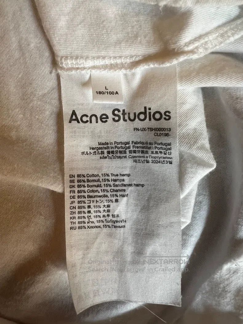 Acne Studios Acne Studios White 1996 Letter Print Vintage Short-Sleeve Size US L / EU 52-54 / 3 - 4 Thumbnail