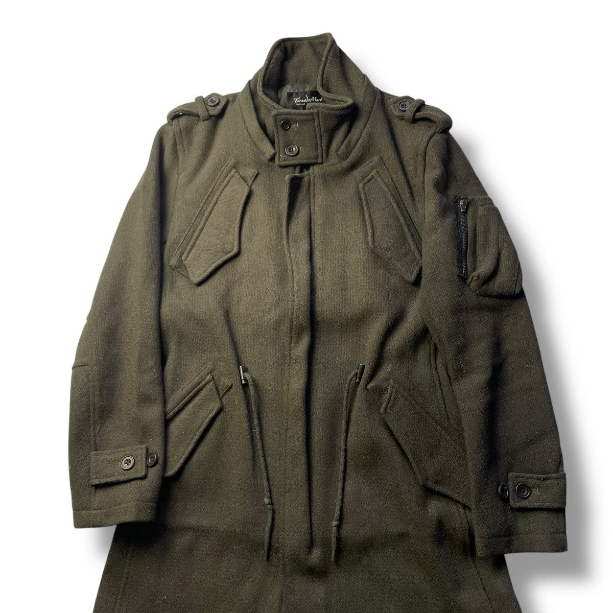 Tornado Mart 🇯🇵 TORNADO MART HEAVY PARKA WOOL MILITARY JACKET Size US M / EU 48-50 / 2 - 3 Thumbnail