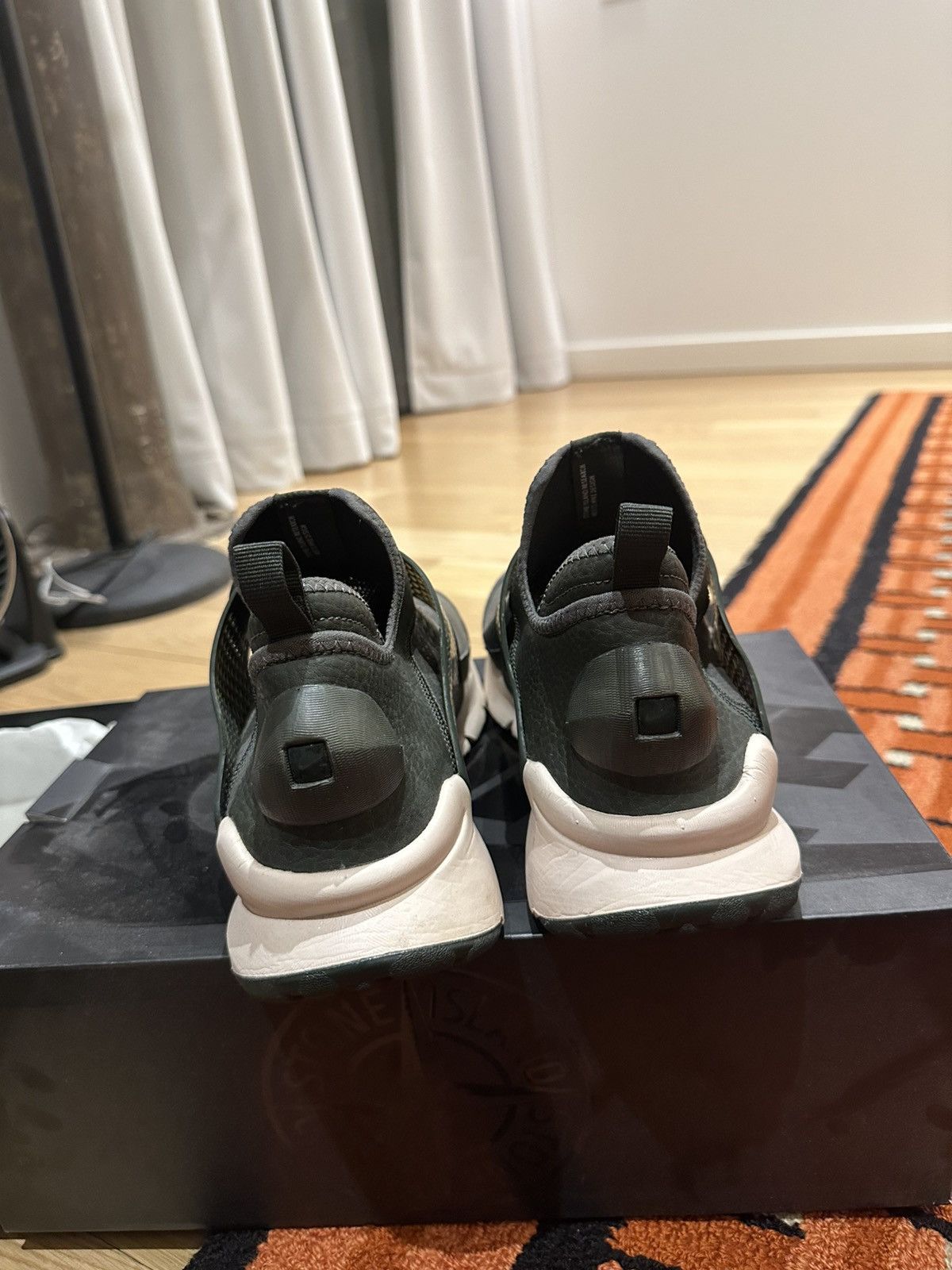 Nike × Stone Island Nike x Stone Island Sock Dart Mid Green Sneakers Size US 11 / EU 44 - 5 Thumbnail