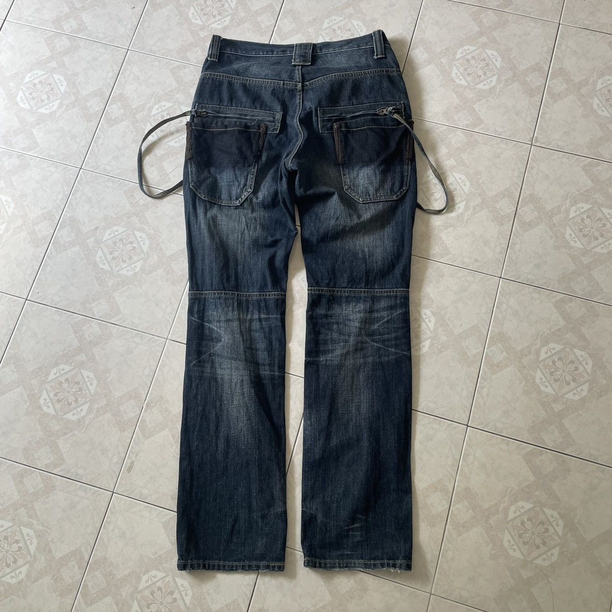 PPFM Ppfm Bondage Denim pants 🍒 Size US 34 / EU 50 - 6 Thumbnail
