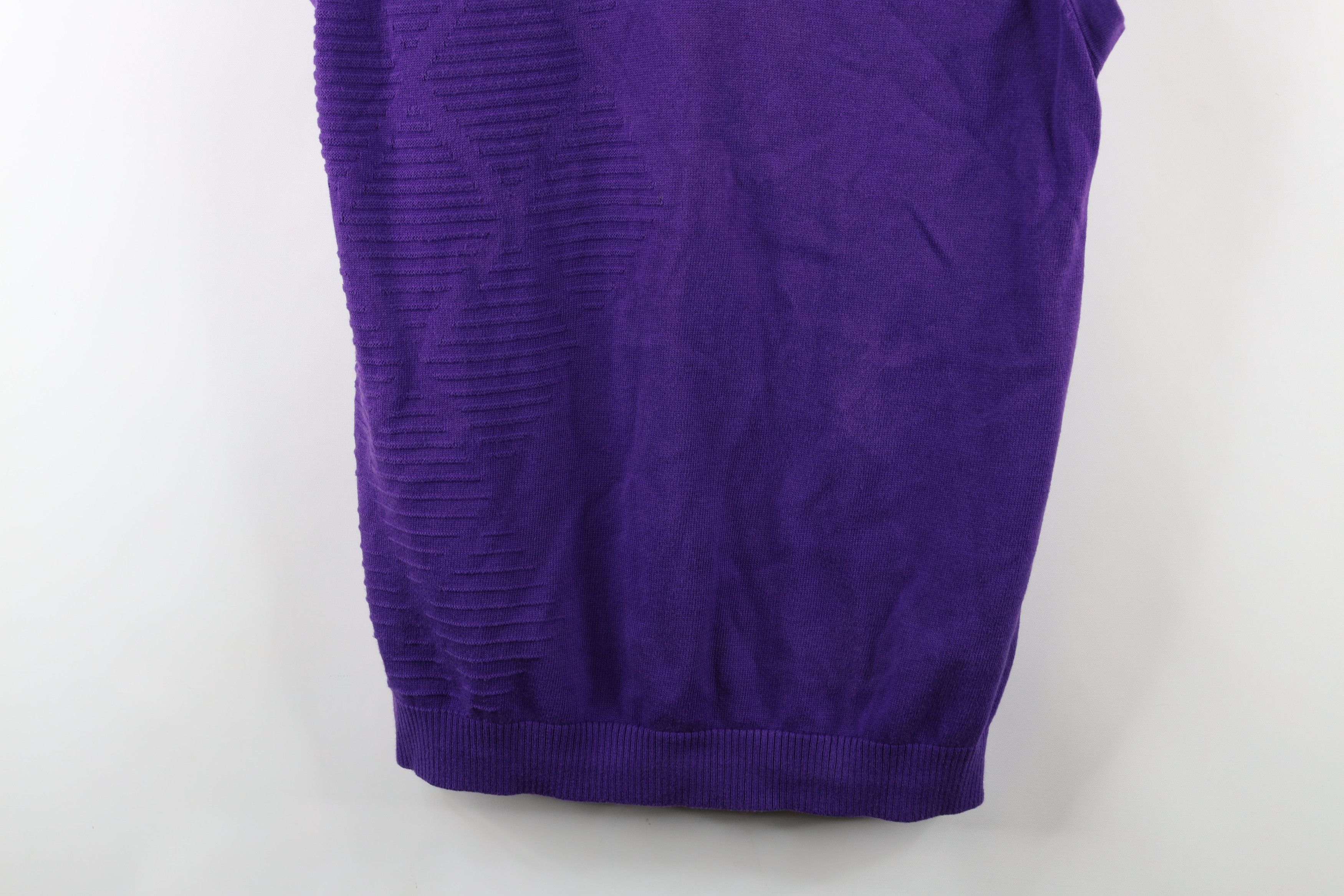 Nike × Vintage Vintage Nike Golf Tiger Woods Diamond Knit Sweater Vest Size US L / EU 52-54 / 3 - 3 Thumbnail
