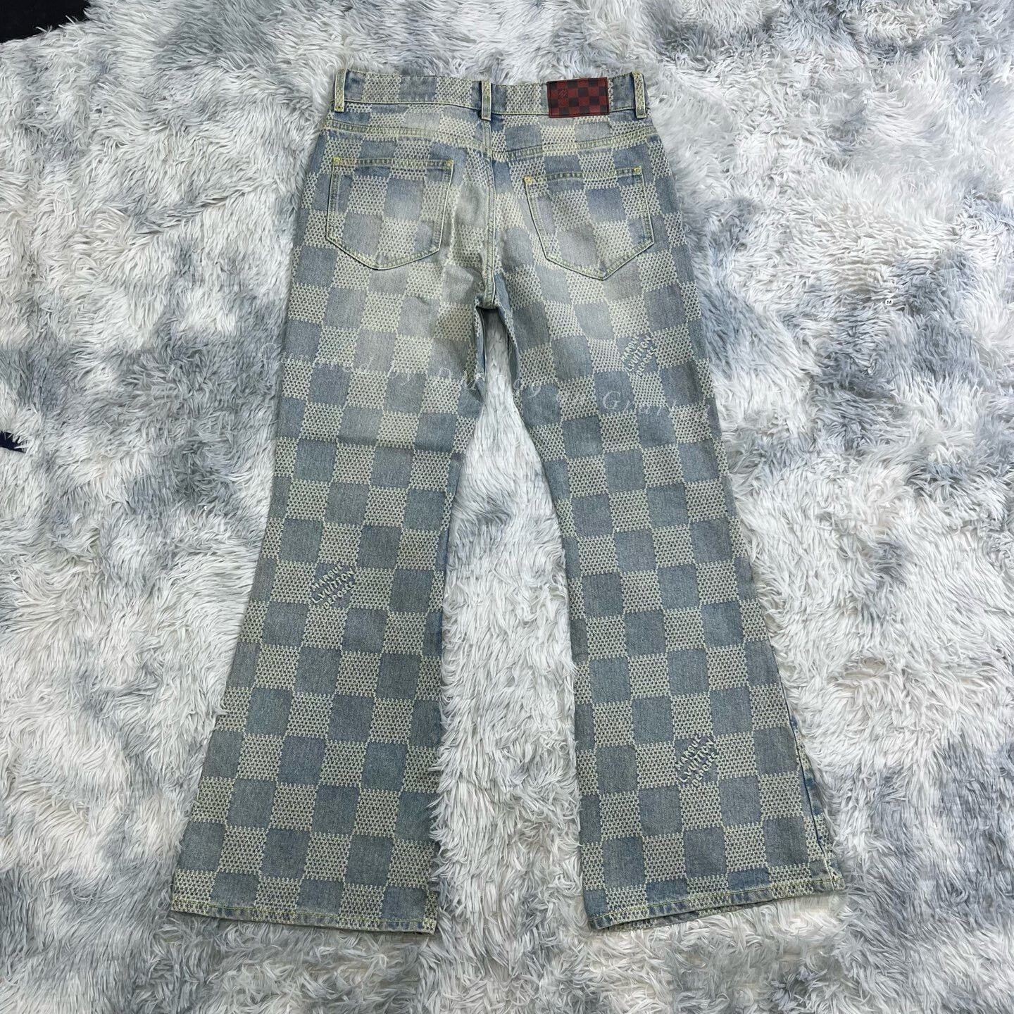 Louis Vuitton Louis Vuitton Checkerboard Print Pants Size US 33 - 2 Thumbnail
