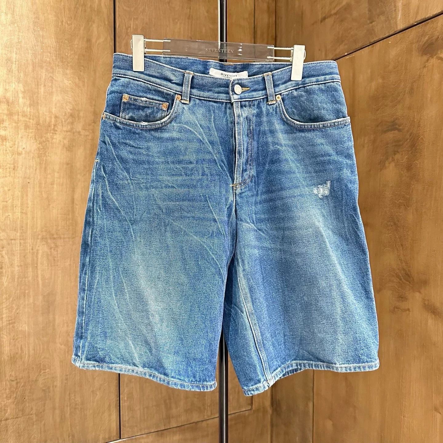Givenchy Givenchy Denim Green Denim Jeans 31 Men Size US 31 - 1 Thumbnail