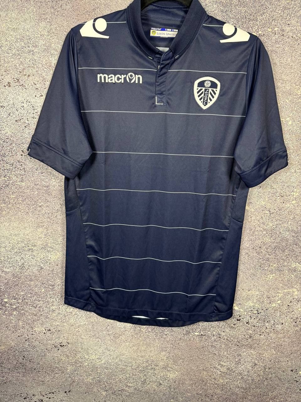 Other Vintage Leeds United 2014/15 Away Macron Soccer Jersey Size US M / EU 48-50 / 2 - 5 Thumbnail