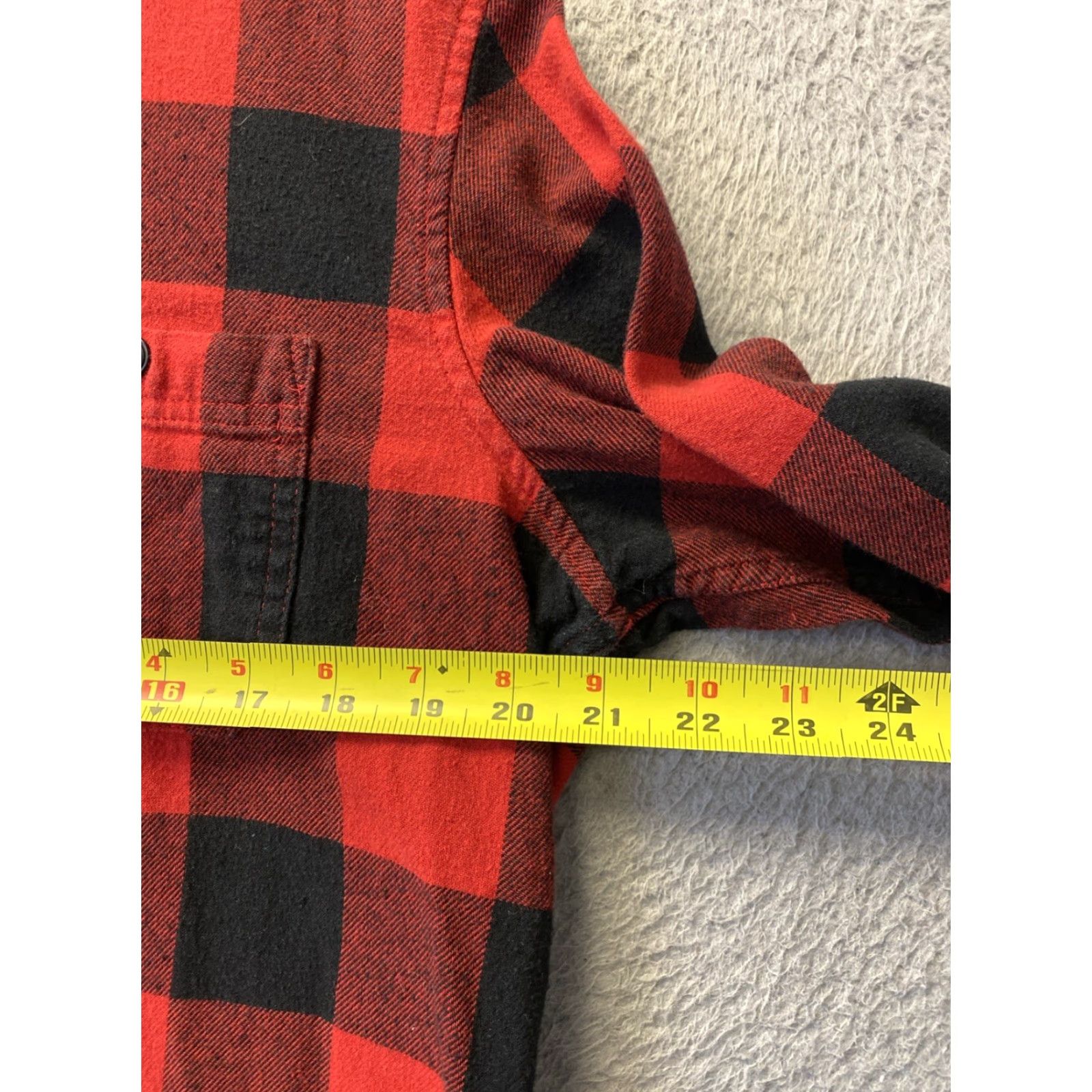 Gap GAP Shirt Button Mens M Red Black Buffalo Plaid Casual Long Sleeve /0240 Size US M / EU 48-50 / 2 - 4 Thumbnail