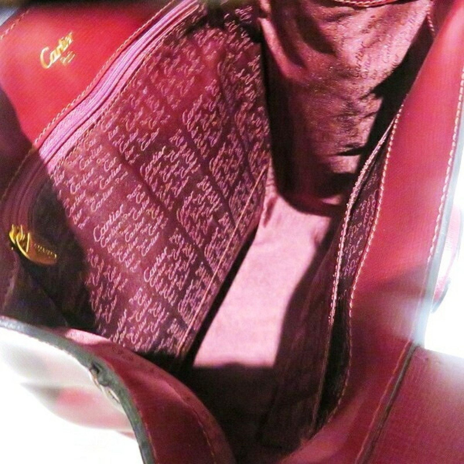 Cartier Red Leather Must Line