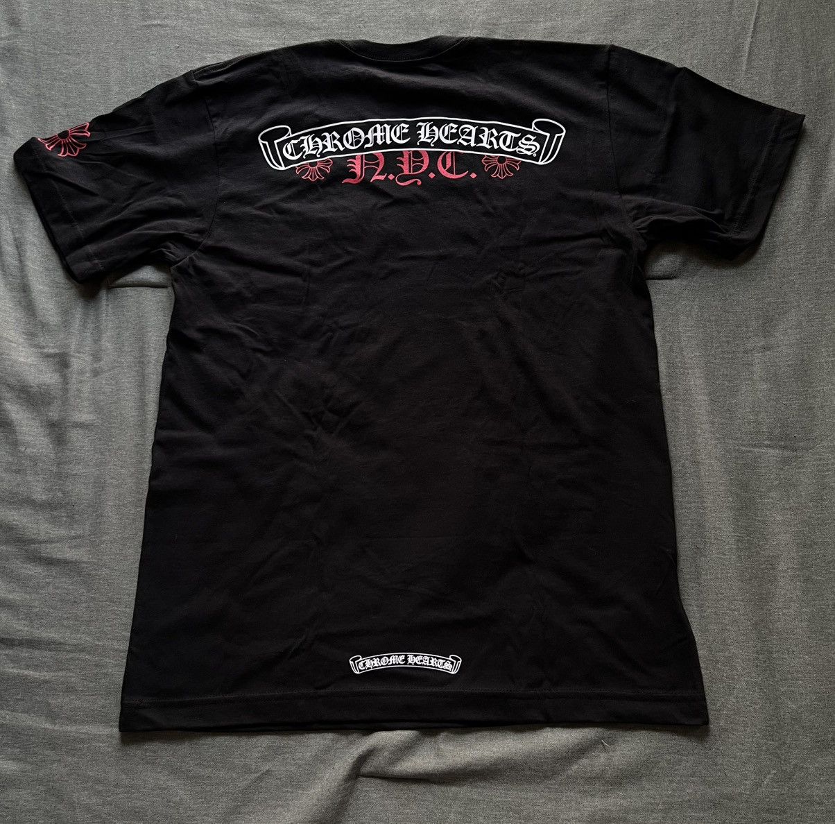 Chrome Hearts Chrome Hearts NYC Exclusive T Shirt Size Medium Size US M / EU 48-50 / 2 - 2 Thumbnail
