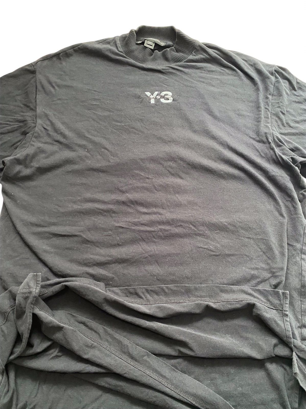 Adidas × Yohji Yamamoto Adidas x YohjiYamamoto Y3 two layer centre logo oversized Size US XS / EU 42 / 0 - 4 Thumbnail