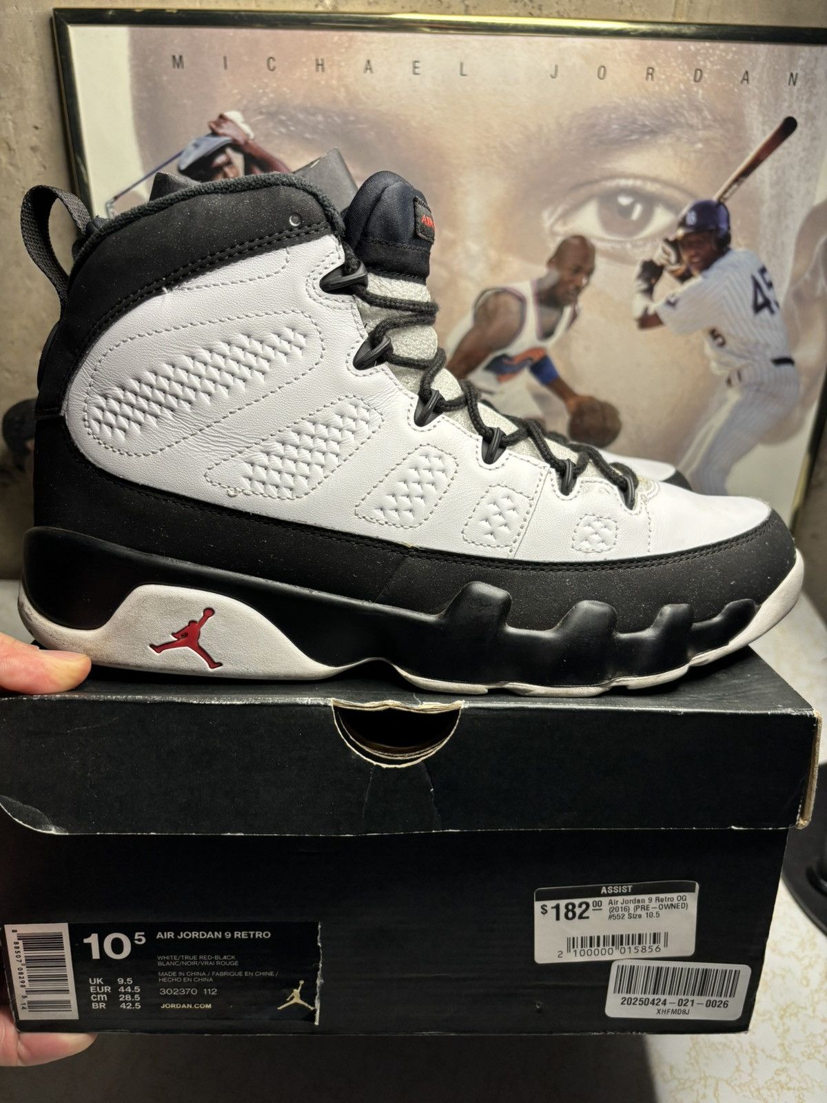 Jordan Brand Jordan Retro 9 ‘space jam’ Size US 10.5 / EU 43-44 - 1 Thumbnail
