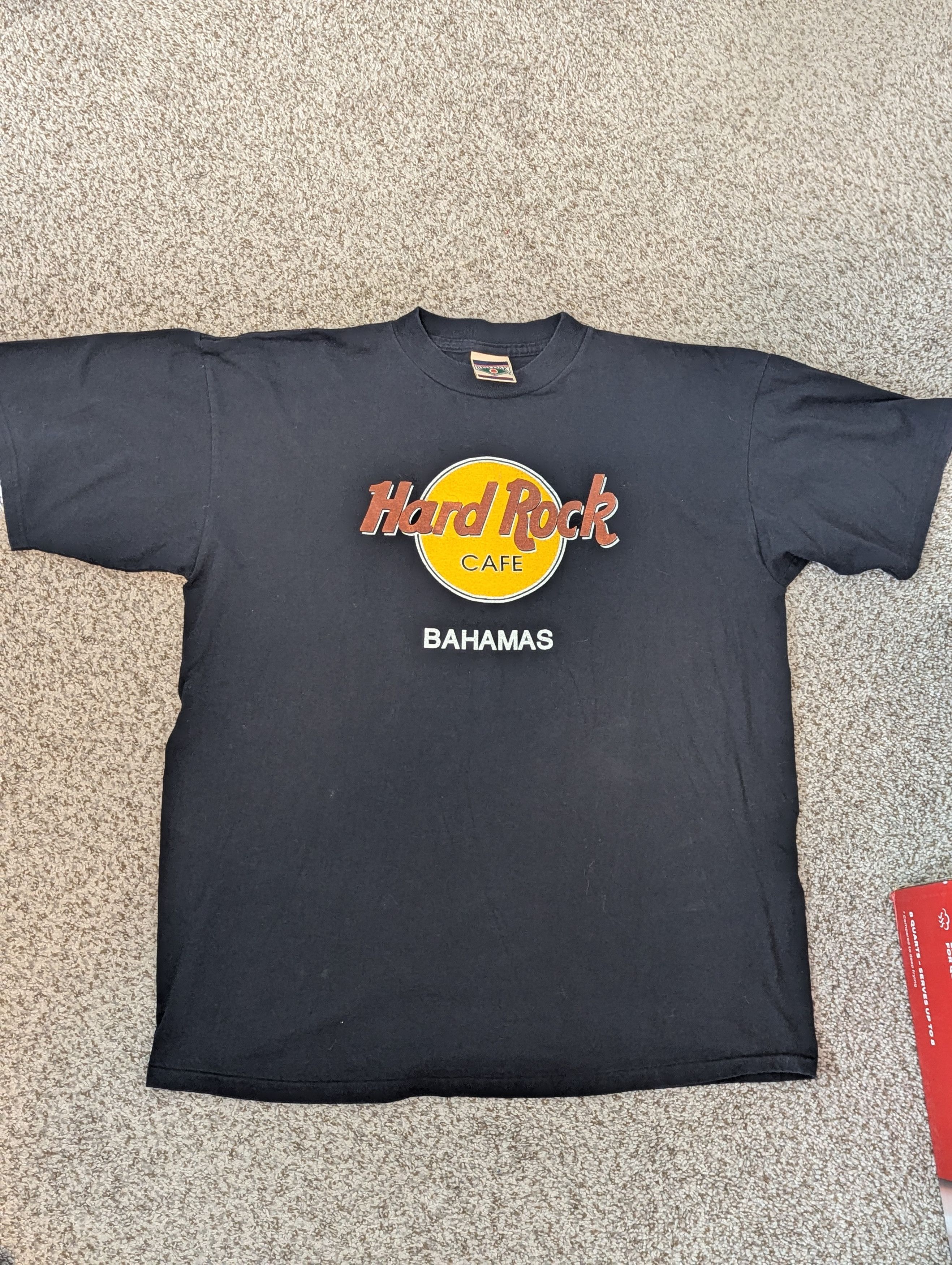 Hard Rock Cafe VTG 1998 Hard Rock Cafe Bahamas Men's XL T-shirt - pre-owned Size US XL / EU 56 / 4 - 1 Thumbnail