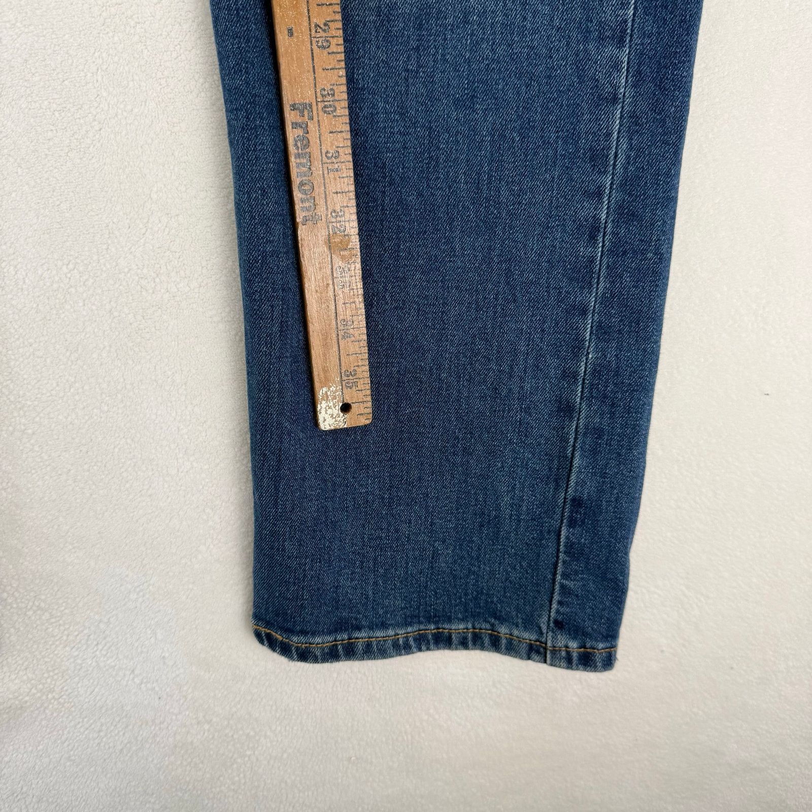 Levi's LEVI'S 513 MEN'S 38X30 SLIM STRAIGHT FLEX JEANS MEDIUM WASH Size US 38 / EU 54 - 6 Thumbnail