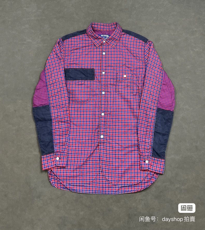 Junya Watanabe Junya Watanabe Check Long Sleeve Shirt Size S / US 4 / IT 40 - 1 Thumbnail