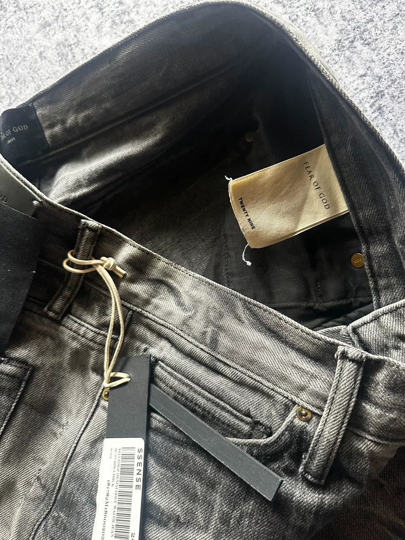 Fear of God Fear of God Black water ripples Size US 29 - 4 Thumbnail