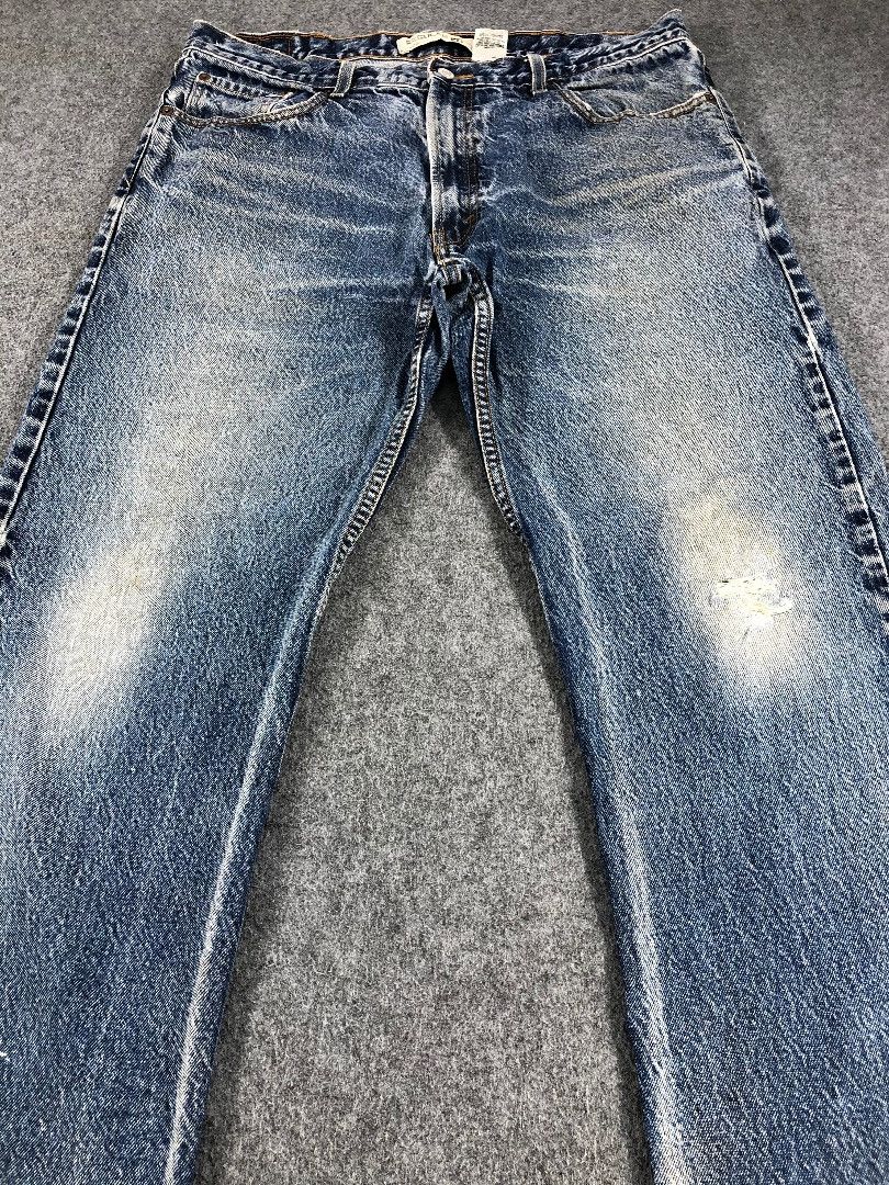 Levi's Vintage Levis 505 Denim Jeans-JM665 Size US 37 - 3 Thumbnail
