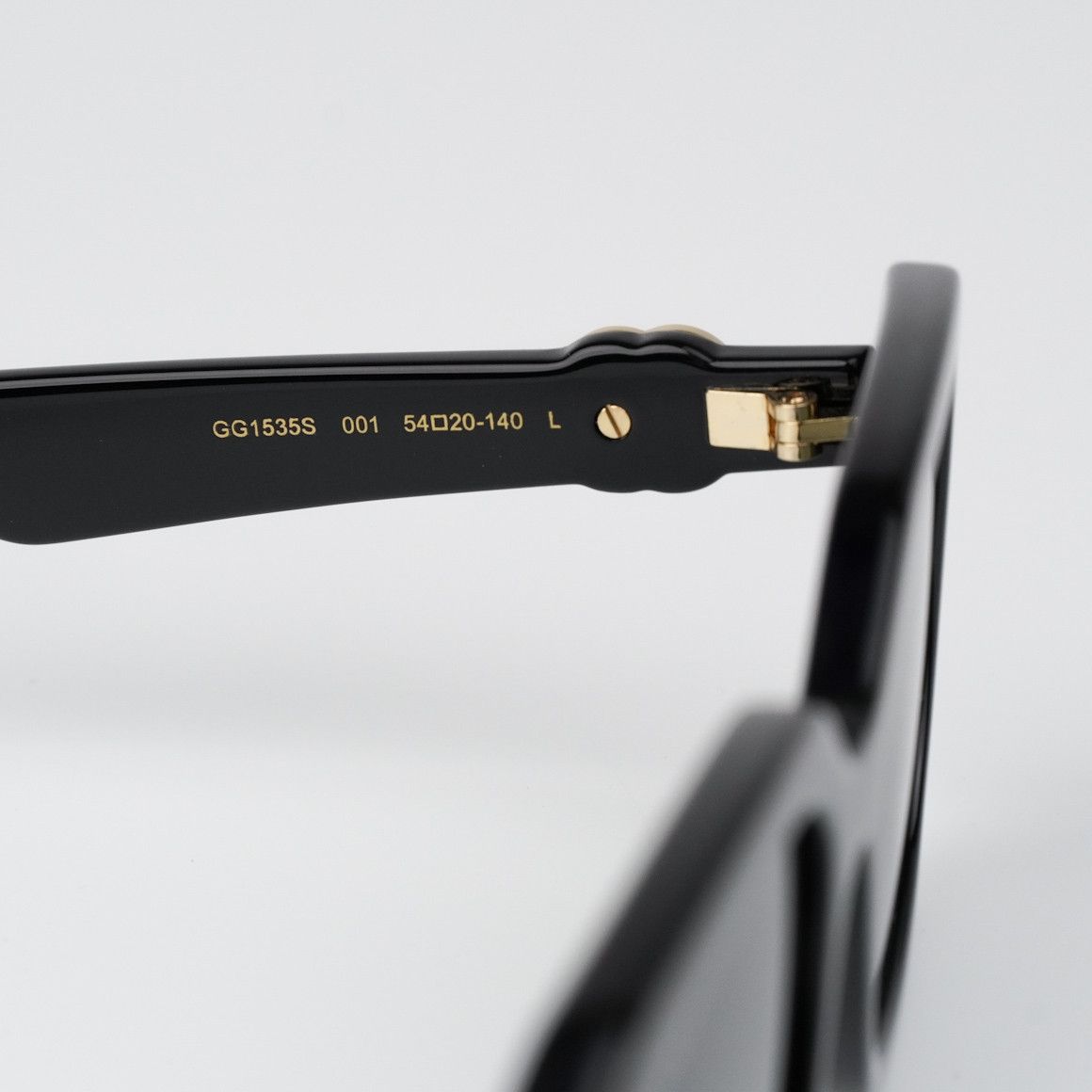 Gucci NEW Gucci GG1535S 001 Black Grey Women Geometric Sunglasses Size ONE SIZE - 9 Thumbnail
