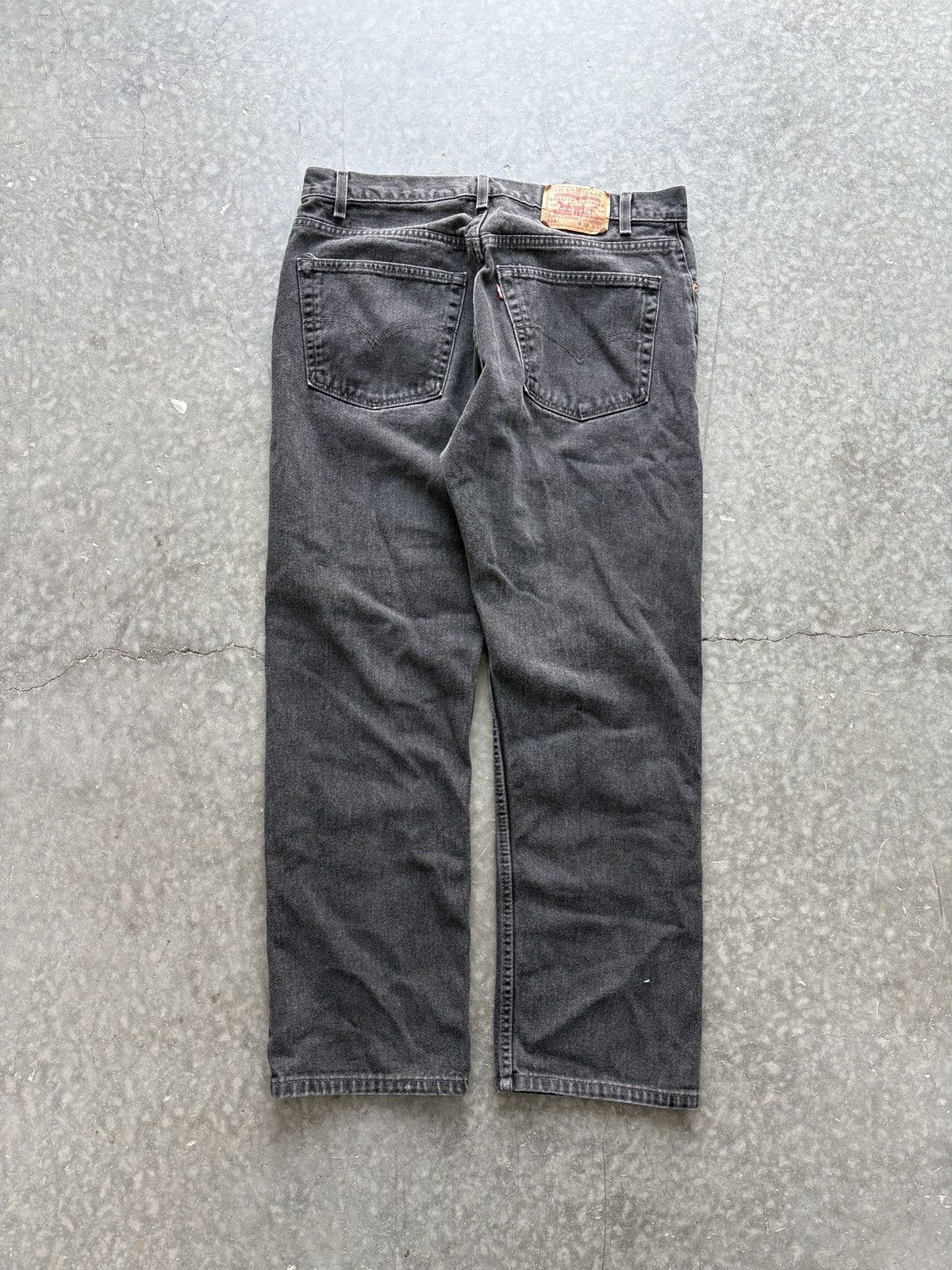 Levi's Vintage 90s Levis 505 Faded Black Jeans 38x30 Size US 38 / EU 54 - 1 Thumbnail