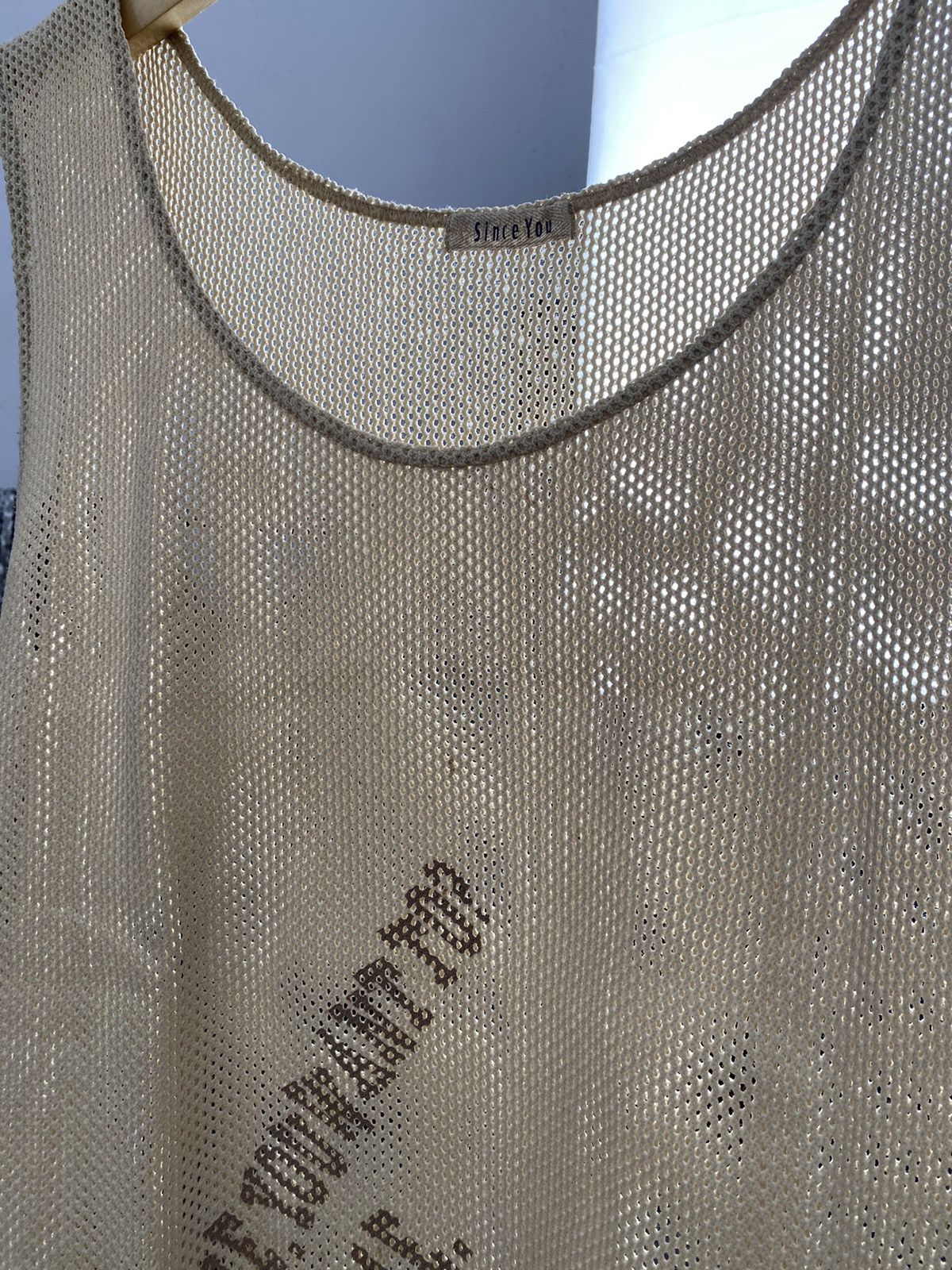 If Six Was Nine × Japanese Brand × Le Grande Bleu (L.G.B.) Since you mesh sleeveless Size US L / EU 52-54 / 3 - 2 Thumbnail