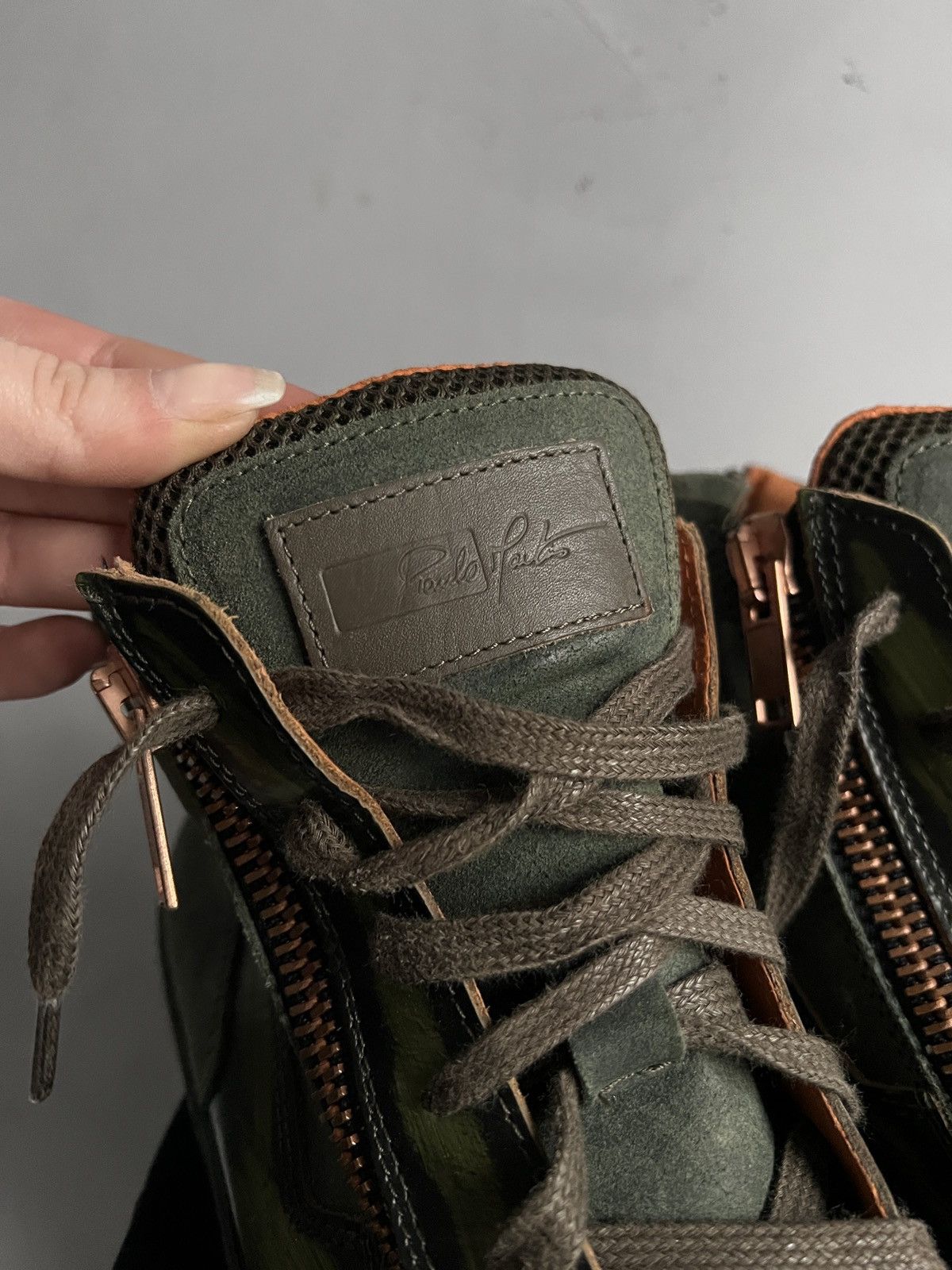 Giuseppe Zanotti Giuseppe Zanotti style high sneakers double zipper y2k Size US 7 / EU 40 - 9 Thumbnail